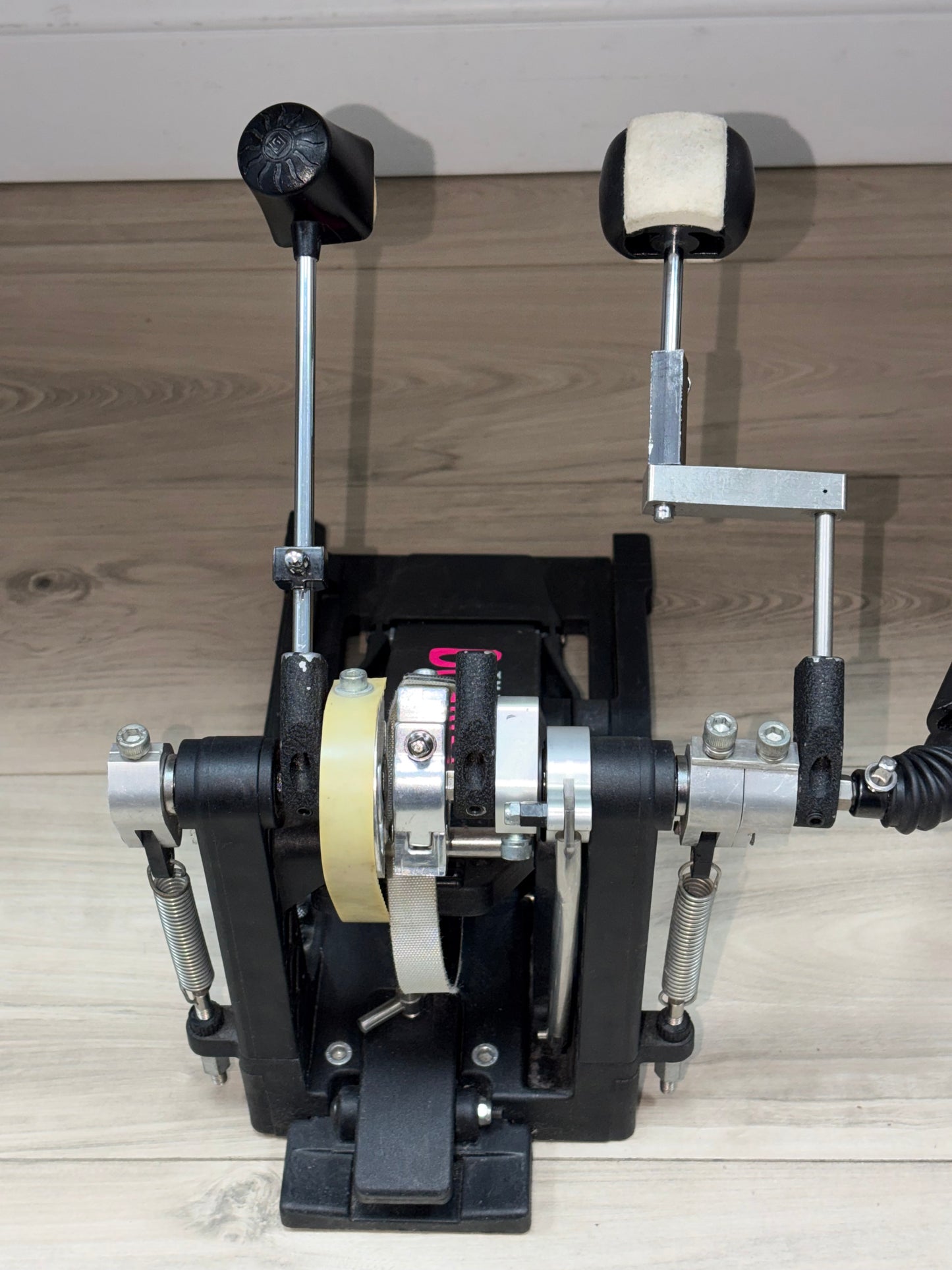 The Dualist D3 Triple Bass Drum Pedal Dual Belt Drive with Bass Attachments