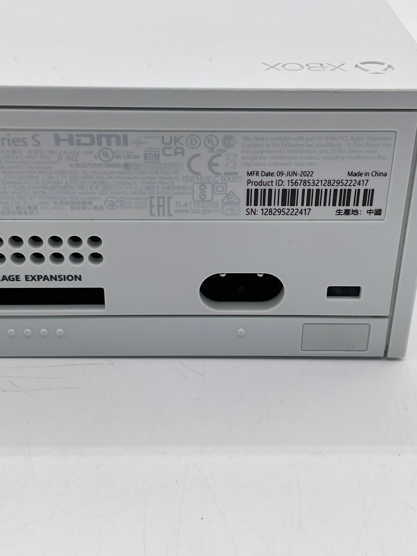 Microsoft Xbox Series S 512GB Console Gaming System White (Tested/Works)