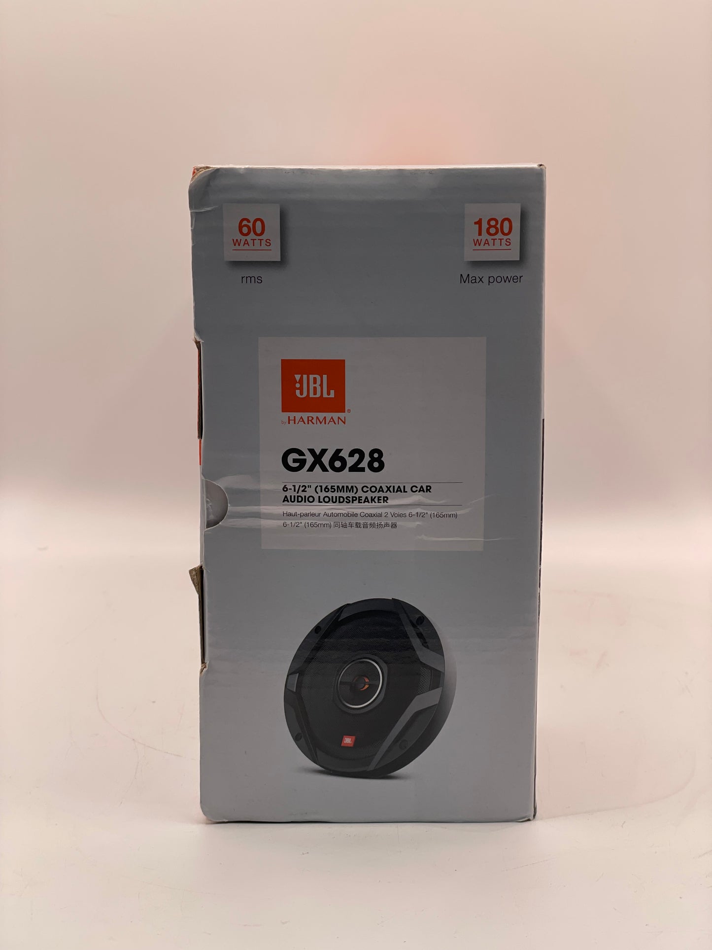 JBL GX628 180 Watts GX Series 6.5" 2-Way Coaxial Car Audio Speakers 6-1/2" Pair Brand New