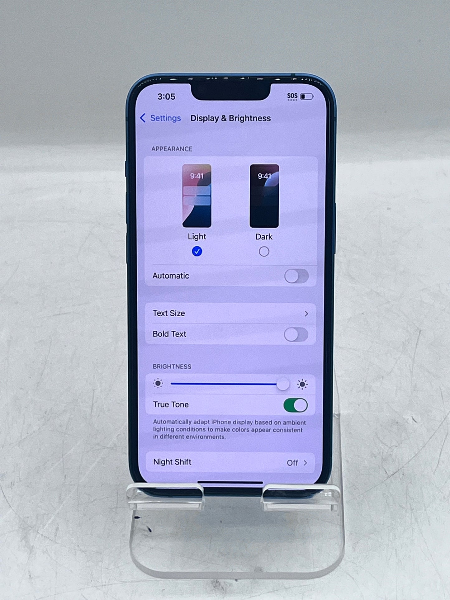 Apple iPhone 13 ML9C3LL/A A2482 128GB A15 Bionic, Unlocked - Blue