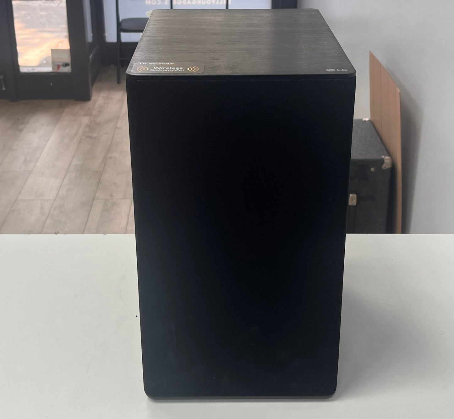 LG SPP8-W Subwoofer with Soundbar SN9YG Black