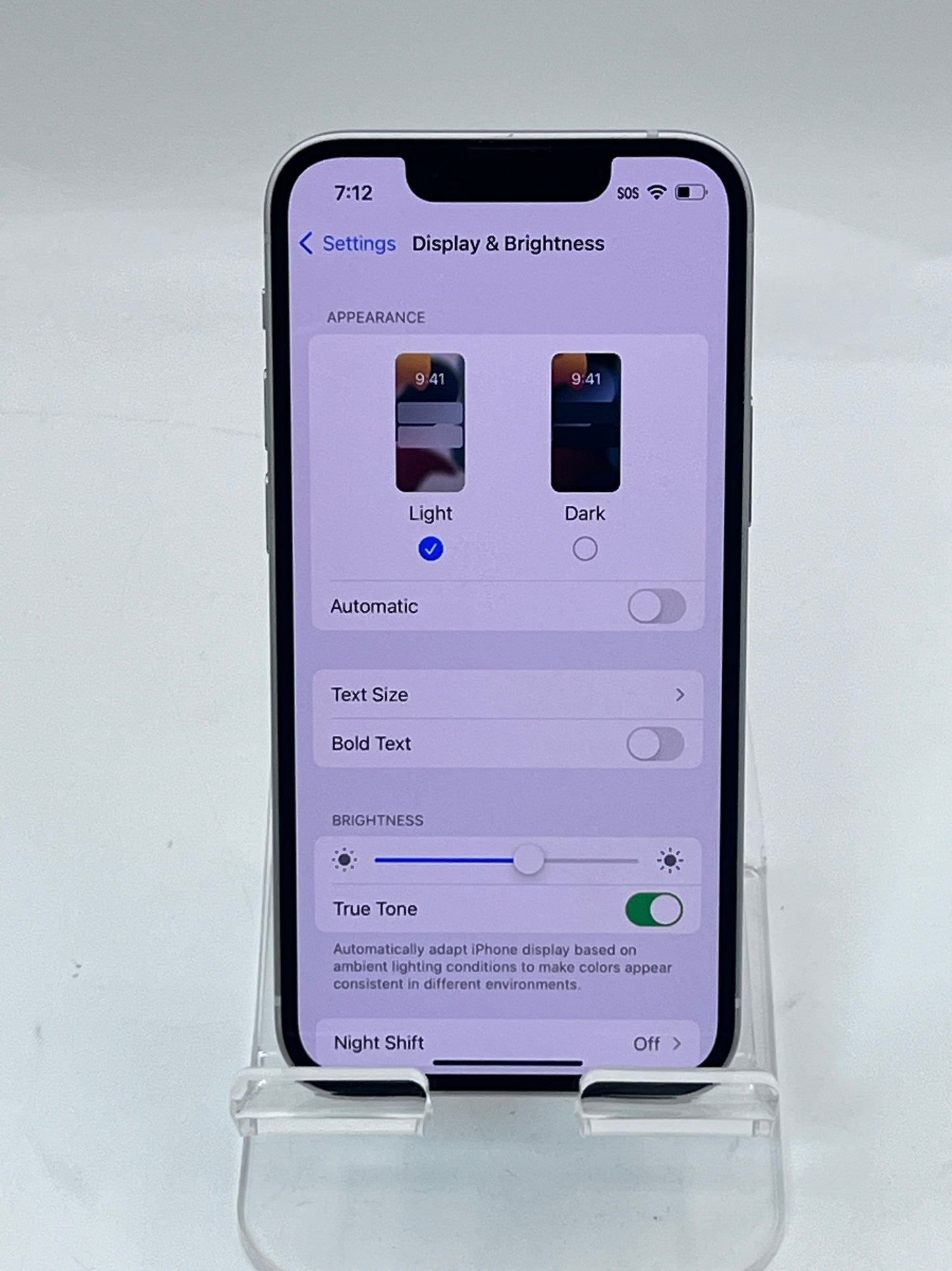 Unlocked Apple iPhone 13 Mini 5.4" A2481 MLHN3LL/A 128GB 4 GB 98%BH - White