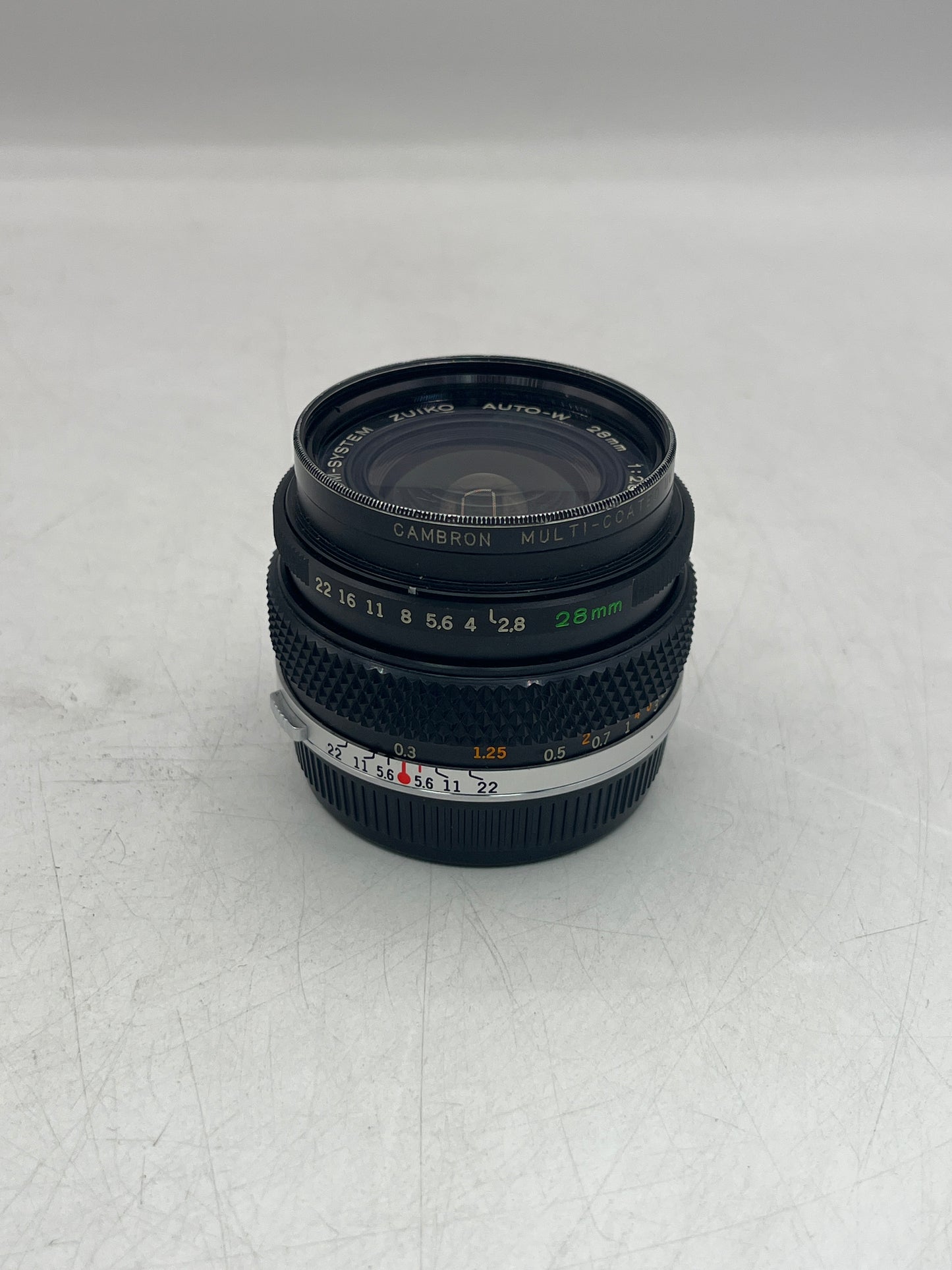 (Mint) Olympus OM-System Zuiko Auto-W 28mm f/2.8 Wide Angle from JAPAN