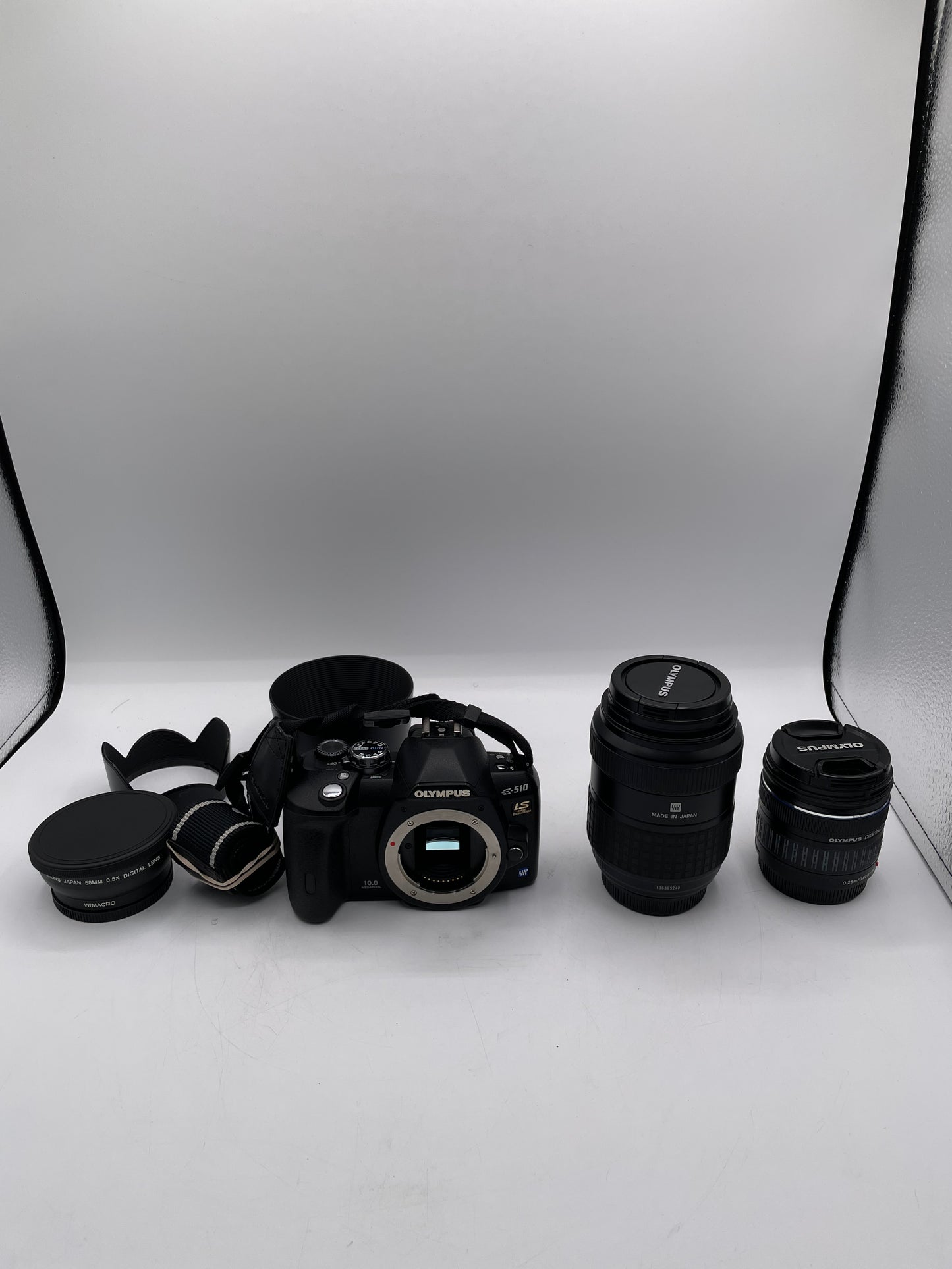 Olympus E-510 Digital Camera with 14-42mm & 40-150mm Lenses - Used