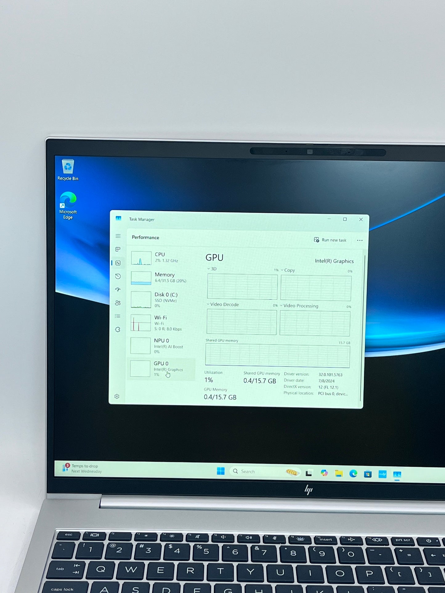 HP 17-BY4013DX Windows 11 Intel Core i3-1115G4 3.0GHz 8GB RAM 256GB SSD 17.3