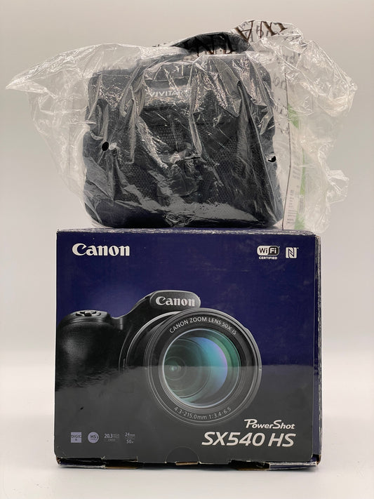 Canon PowerShot SX540 HS 20.3 MP Digital Camera Open Box!