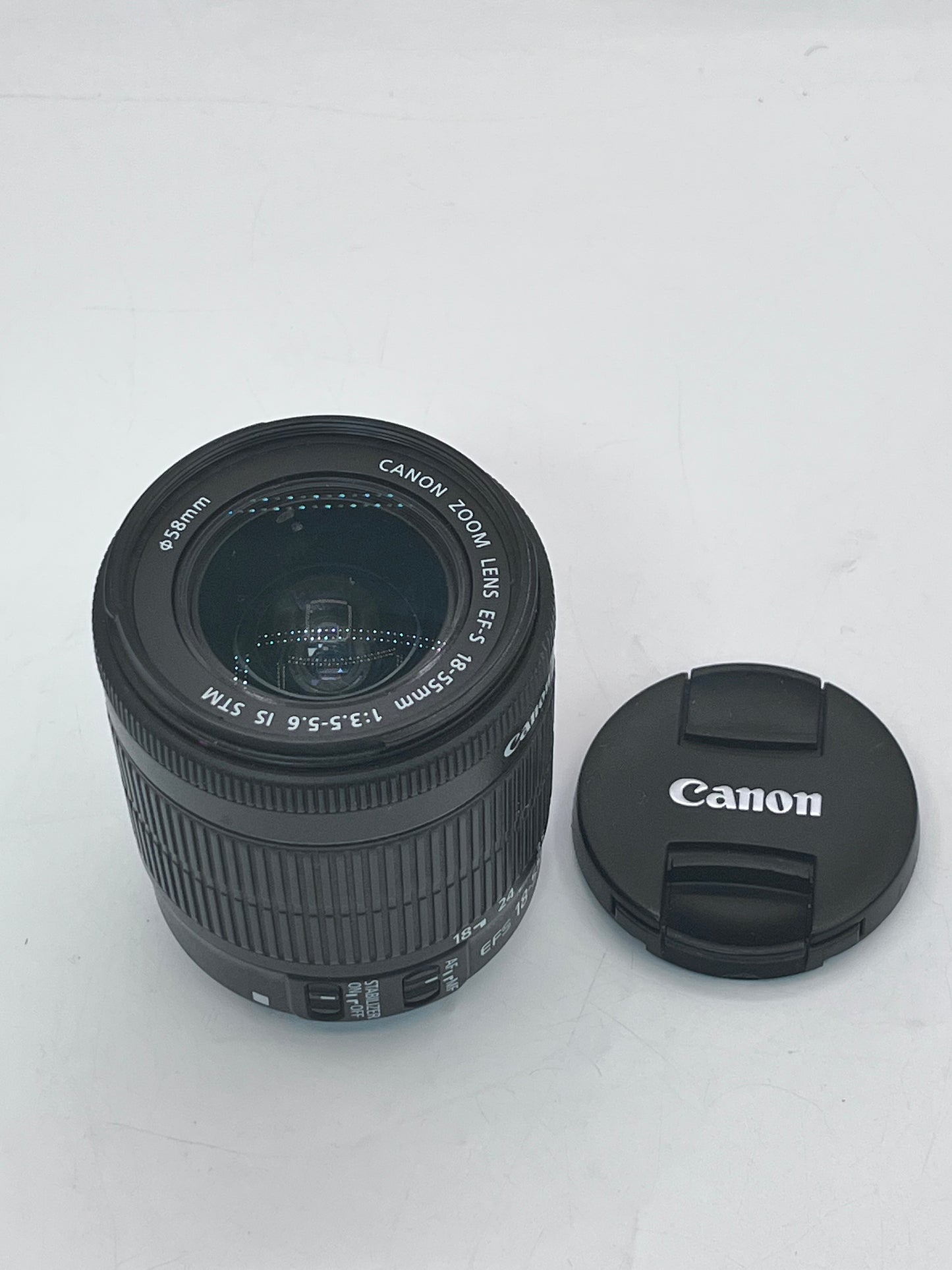 Canon EOS Rebel T7i 24.2 MP Digital SLR Camera w/18-55mm Lens Tested +Canon Bag