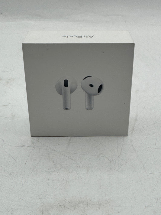 Apple AirPods (4th Gen) Complete Set A3058 A3050 A3053 - White - New In Box