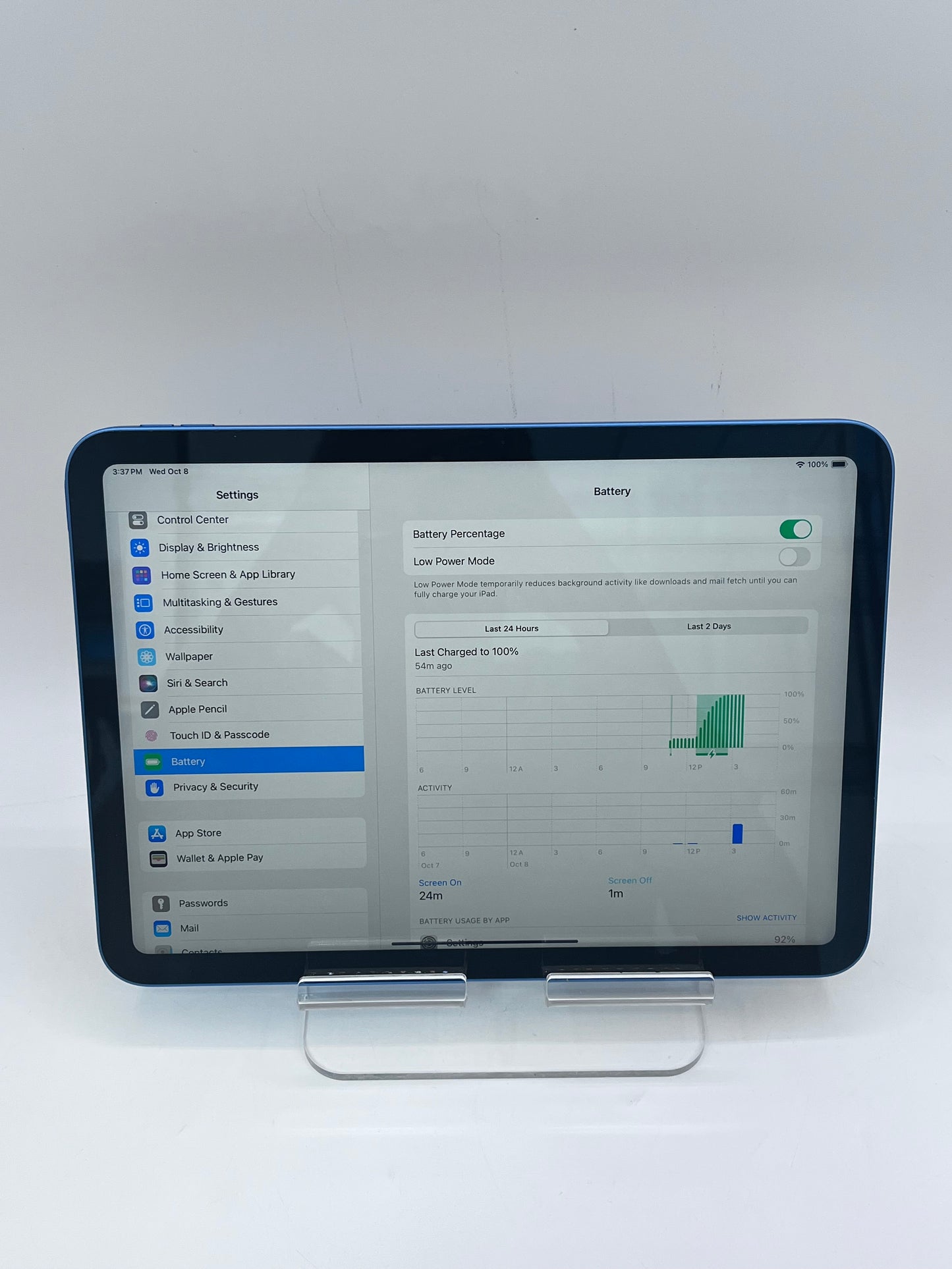 Apple iPad 10th Gen MPQ13LL/A A2696 4GB 64GB - Blue