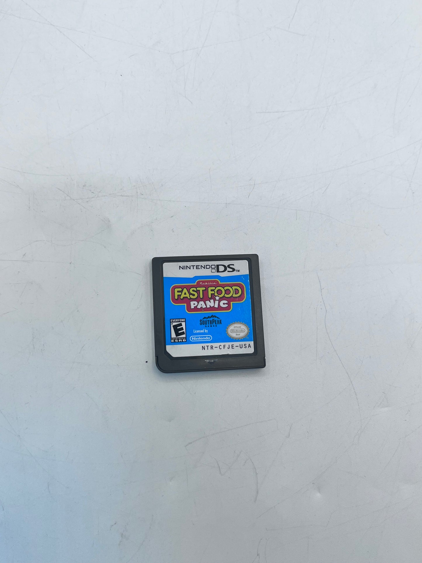 Nintendo DS Fast Food Panic Video Game Free Shipping!