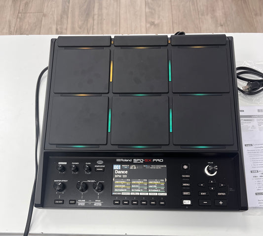 Roland SPD-SX Pro Sampling Pad - Black- New-OpenBox Free Shipping