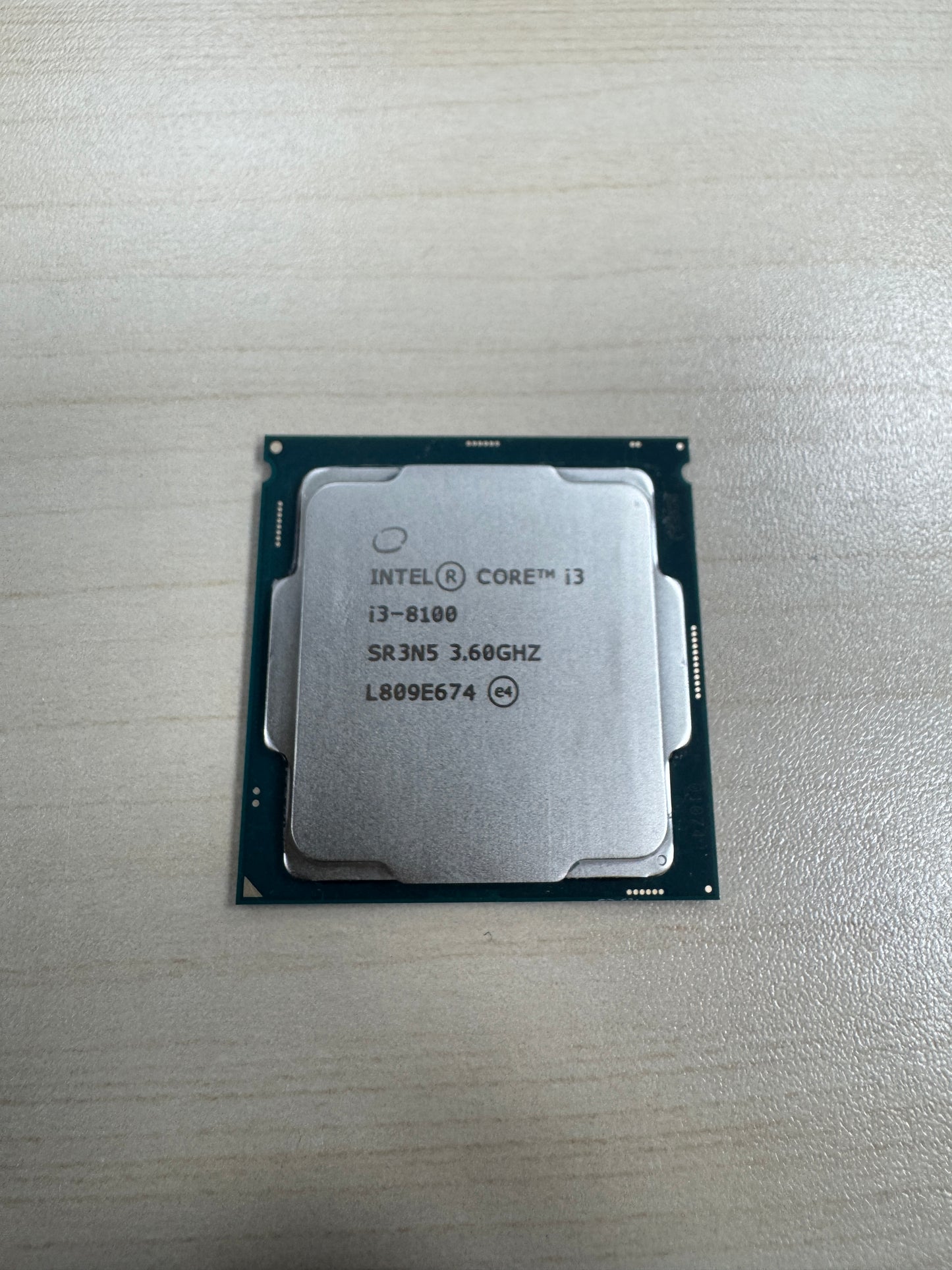 Intel Core i3-8100 SR3N5 3.60GHz CPU Processor Tested Free Shipping