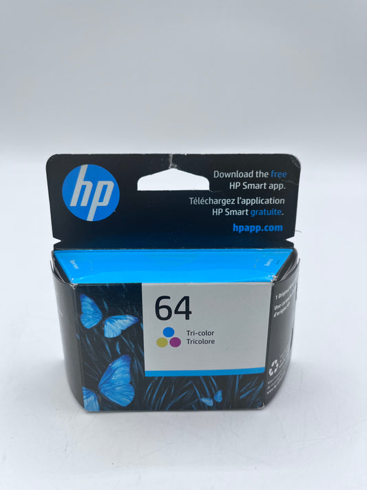 HP 64 Tri Color Ink Cartridge
