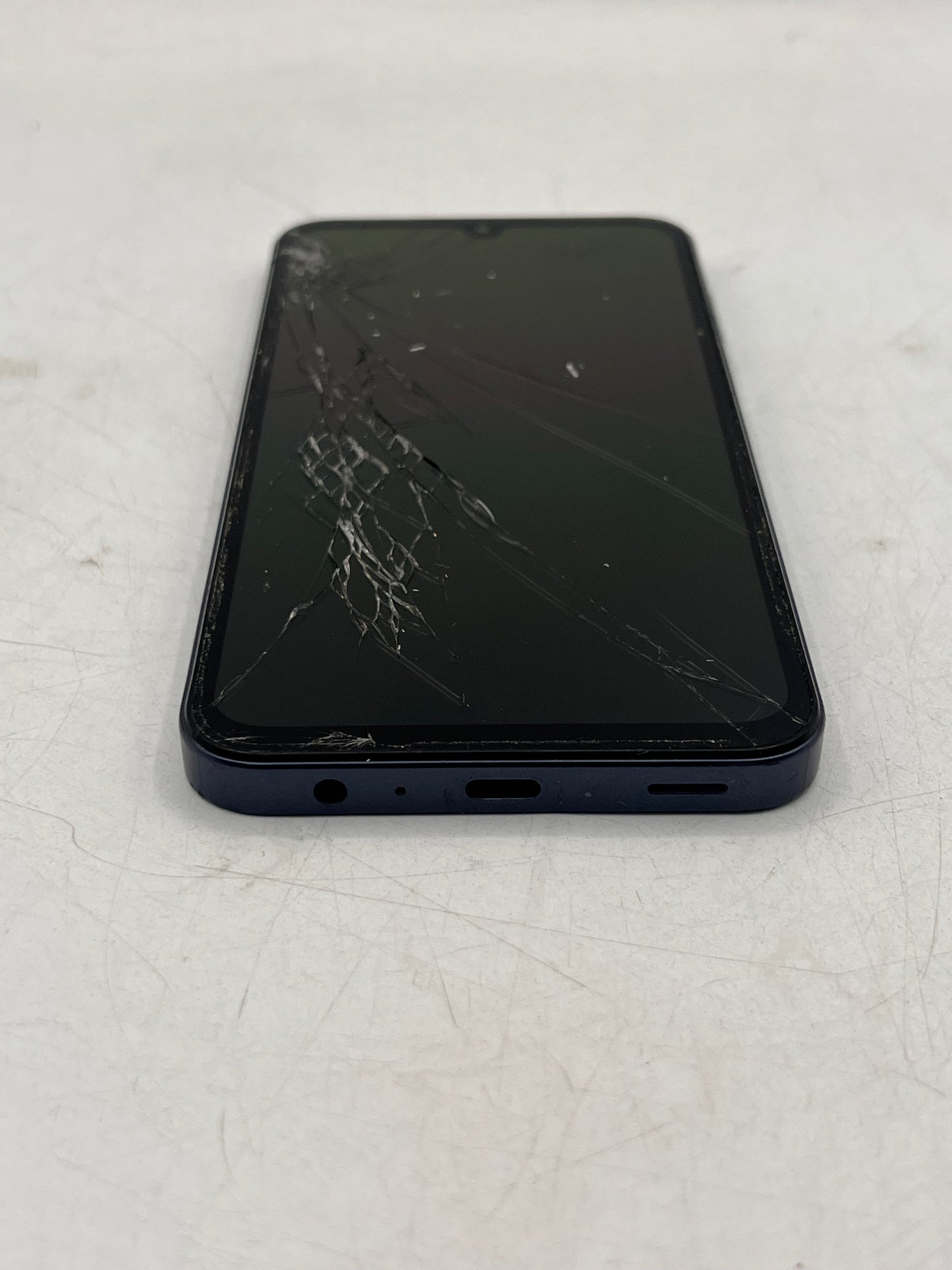 Unlocked Samsung Galaxy A15 SM-A156U 5G 128GB Black Smartphone BROKEN