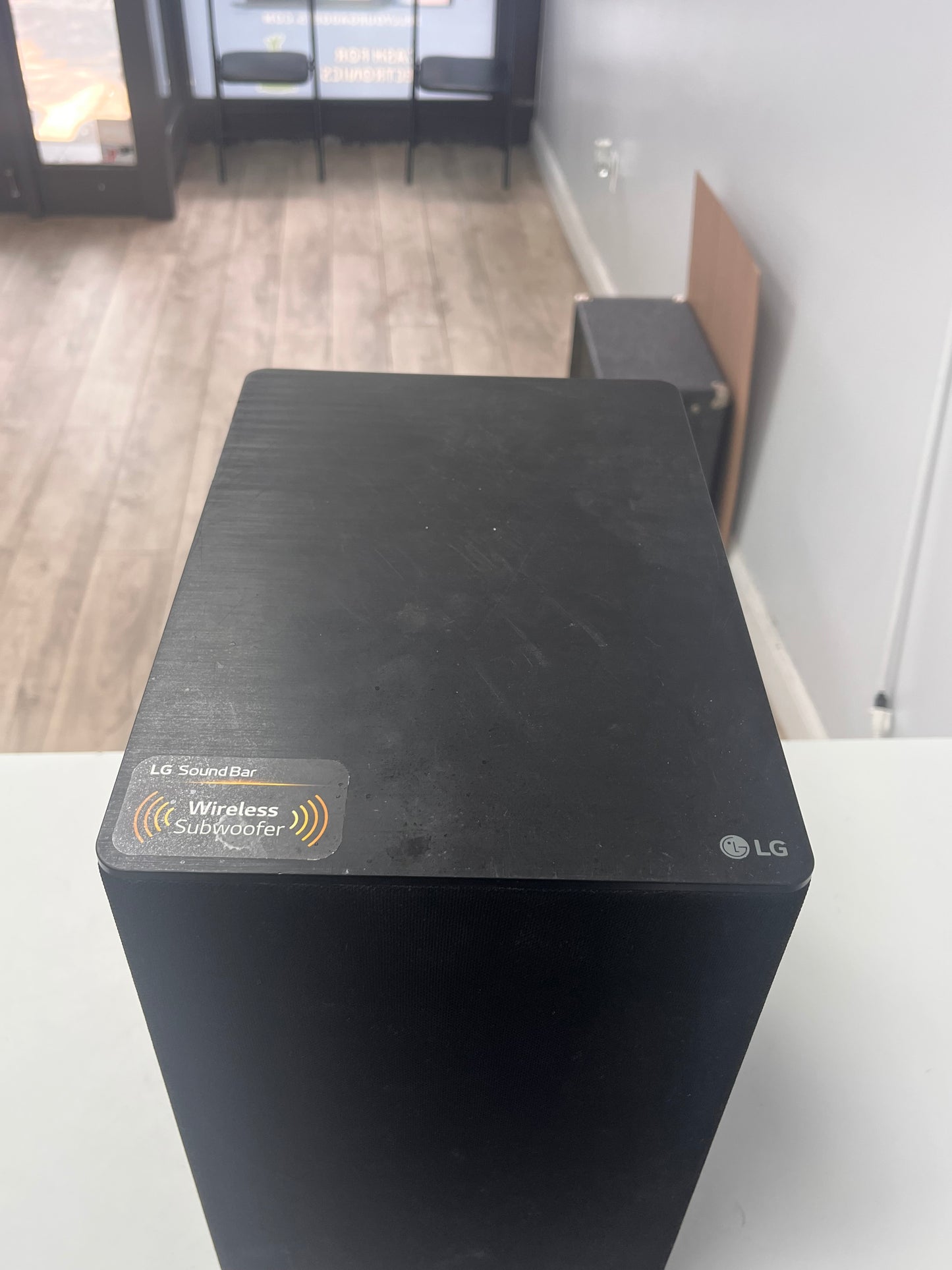 LG SPP8-W Subwoofer with Soundbar SN9YG Black