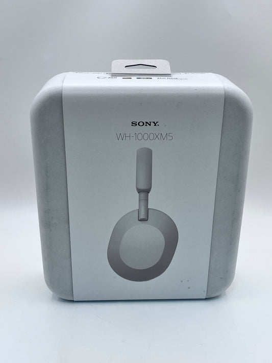 Sony WH-1000XM5 Silver Wireless Noise Canceling Bluetooth Headphones *SEALED!*