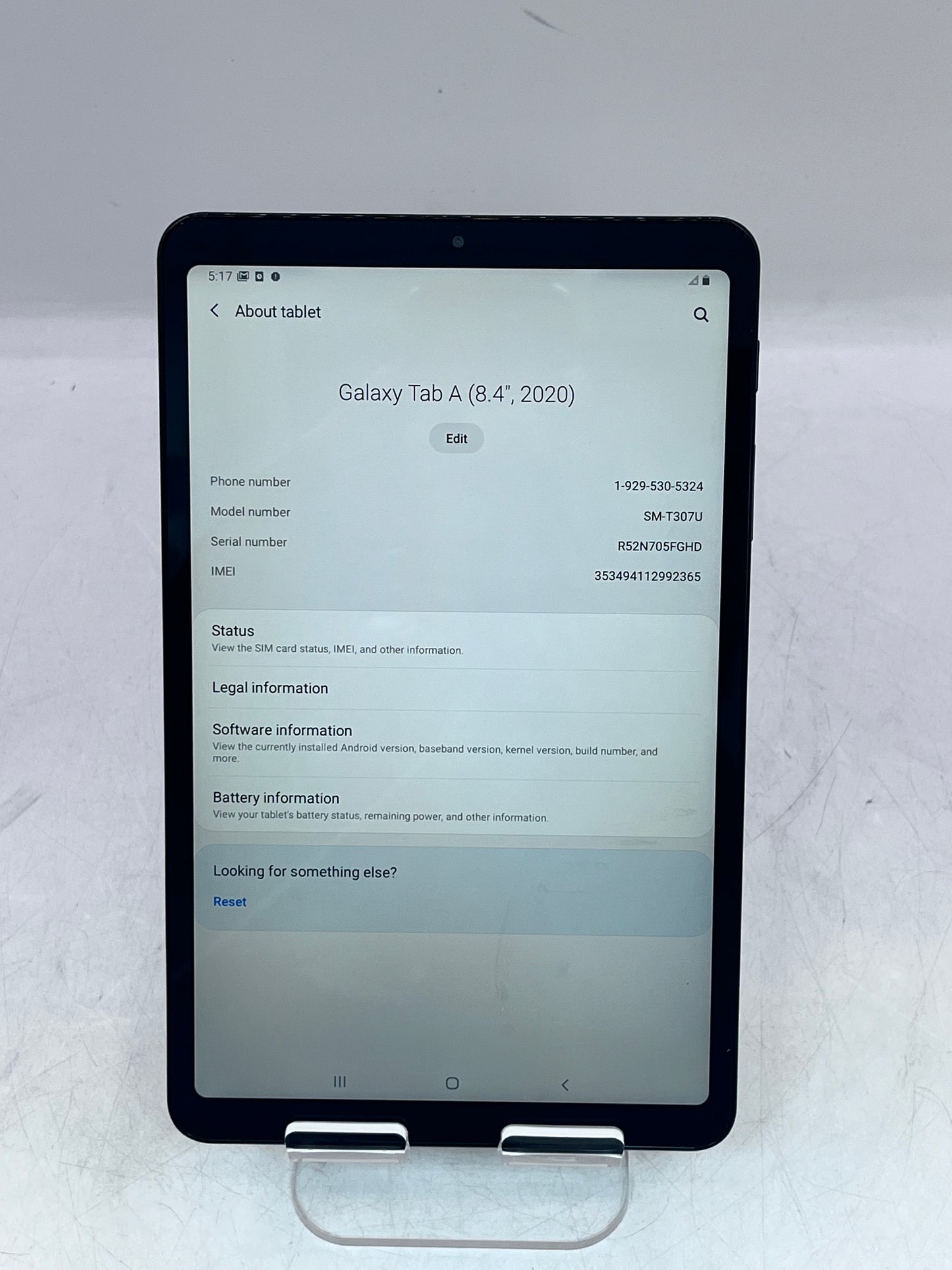 Unlocked  Samsung Galaxy Tab A (8.4" 2020) 32GB - Purple