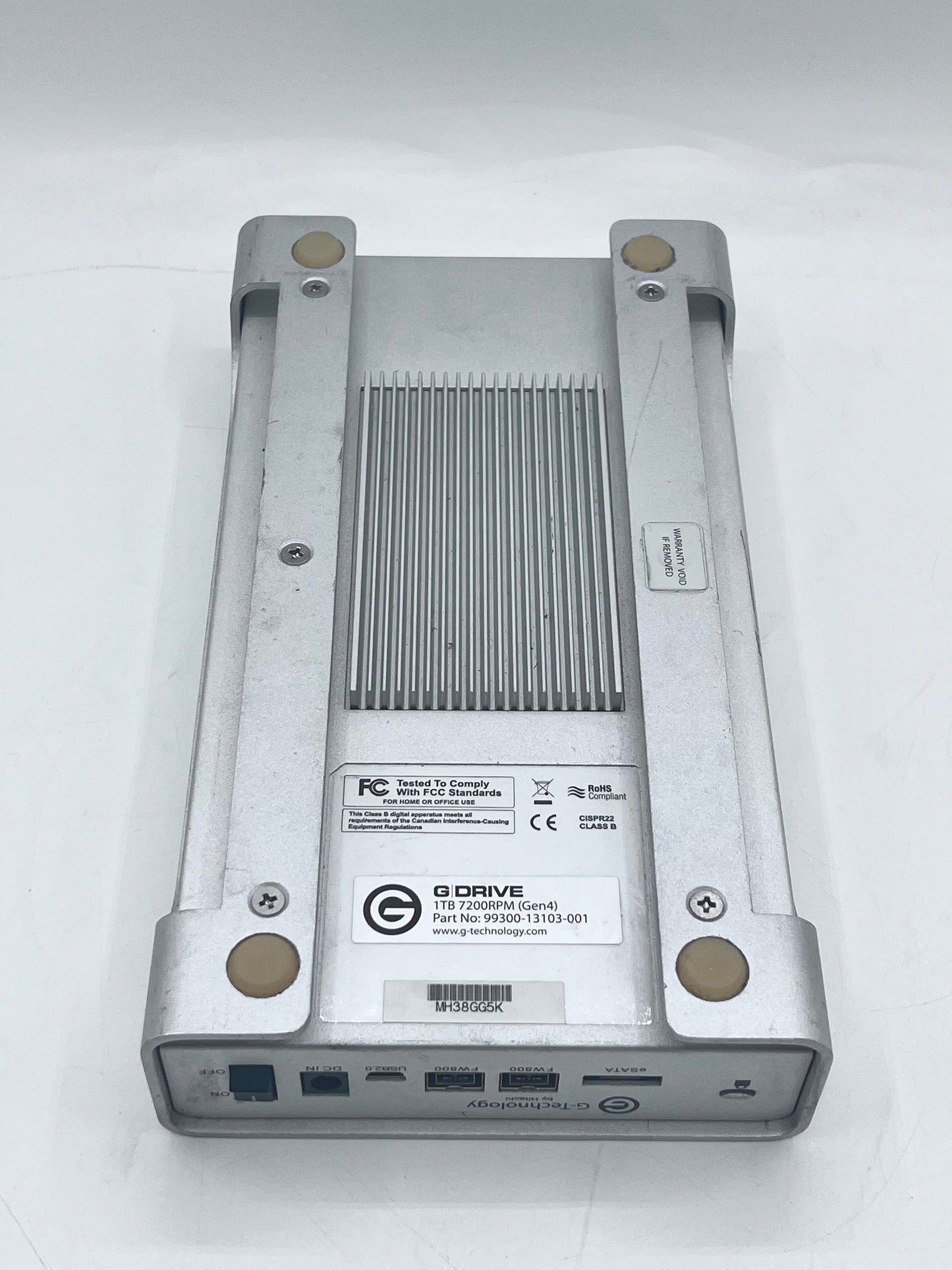 Gdrive GEN4 1TB G-RAID External Hard Drive eSATA FW800 USB2.0 - Silver