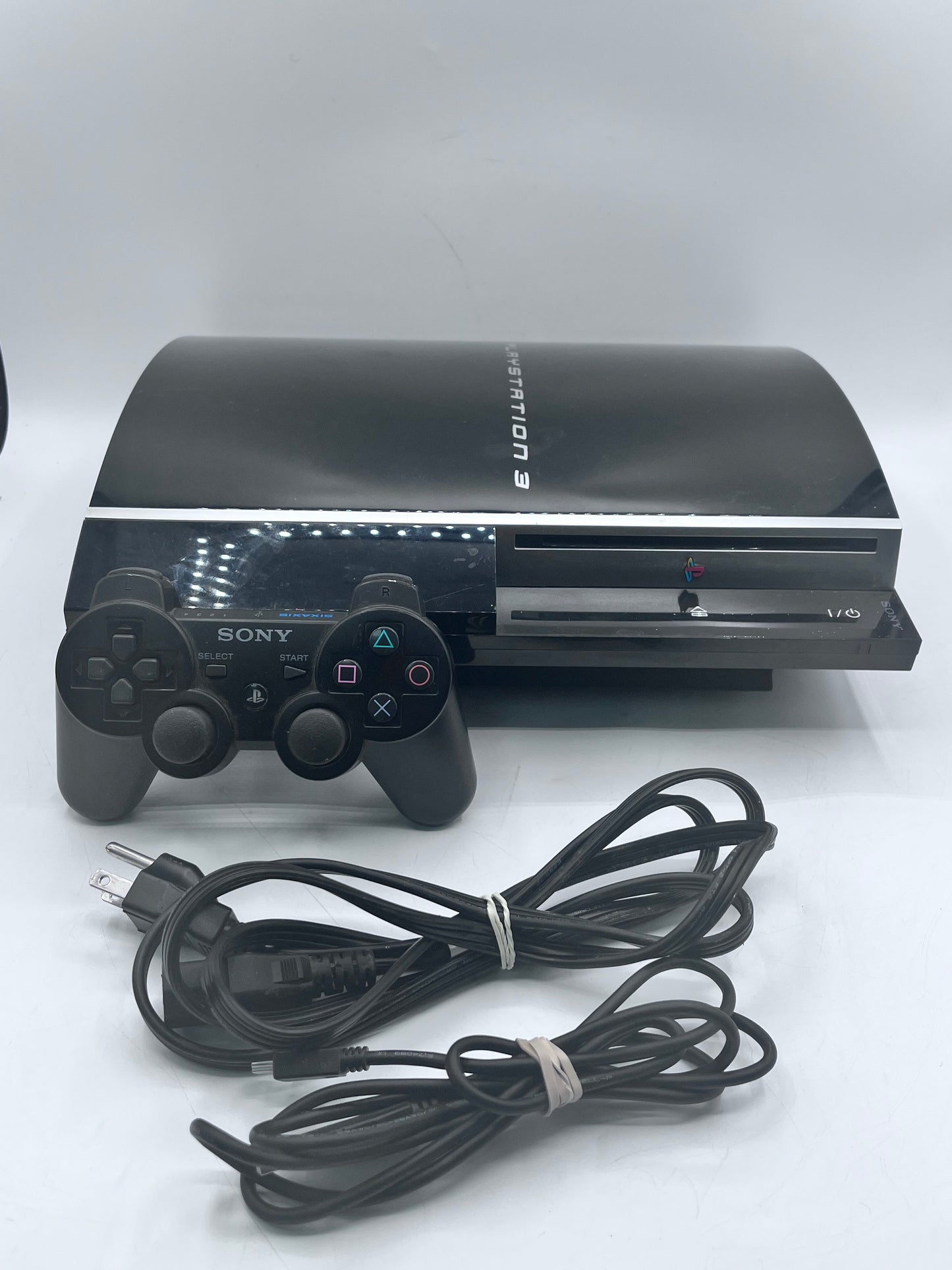 Sony PlayStation 3 CECHG01 Black Video Game Console with Controller