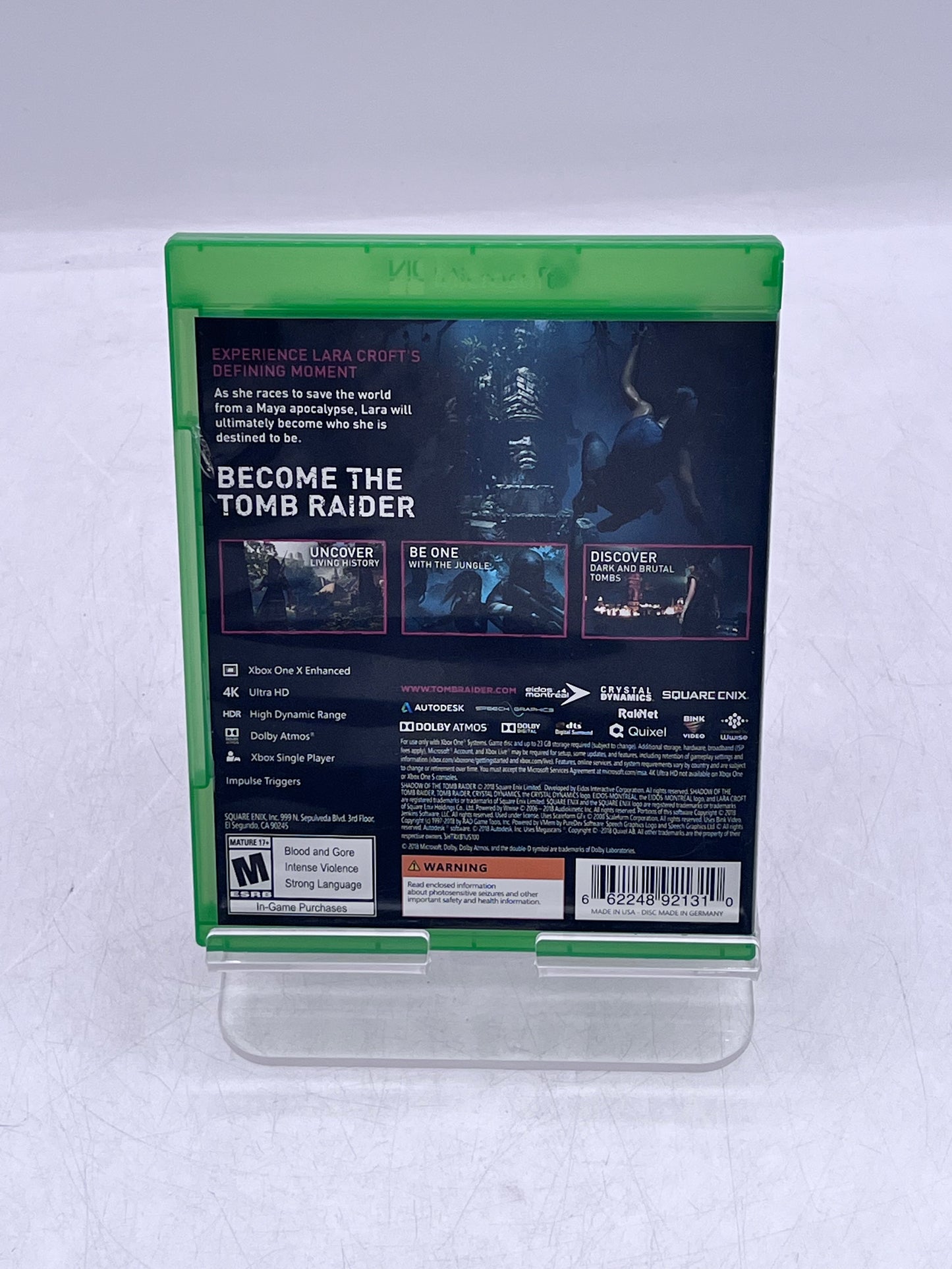 Shadow of the Tomb Raider - Microsoft Xbox One Video Game
