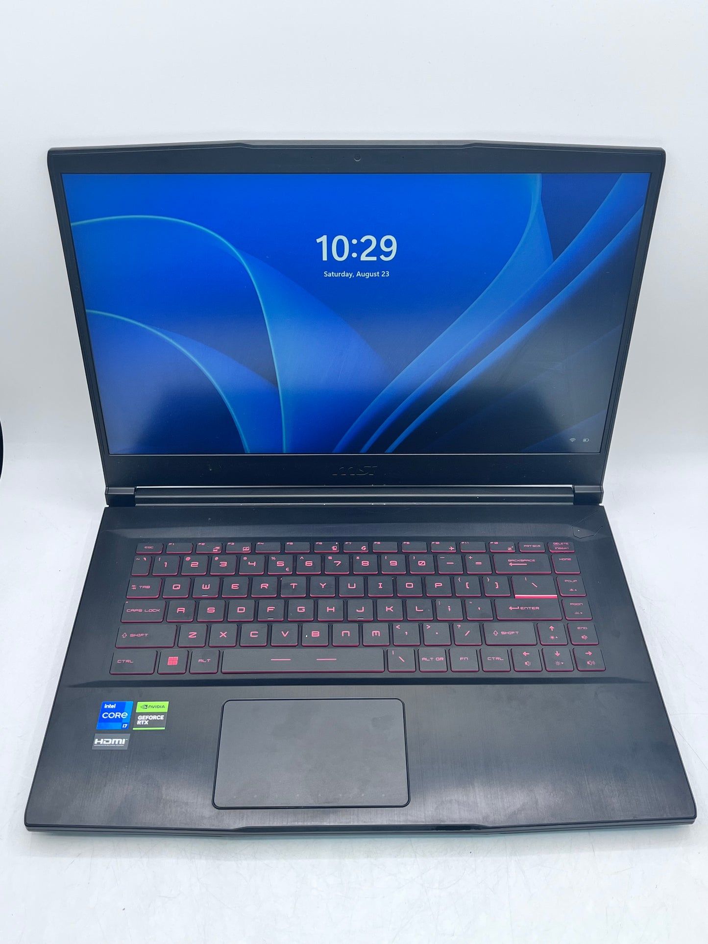 MSI GF63 Thin (MS-16R8) 15.6" Laptop Intel i7 16GB  RTX 3050 Win 11 - BLACK