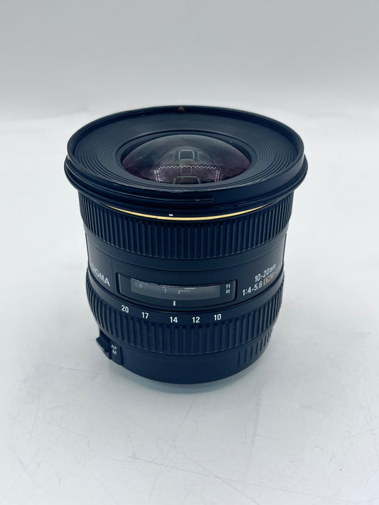 Sigma 10-20mm 1:4-5.6 DC HSM Camera Lens - Black