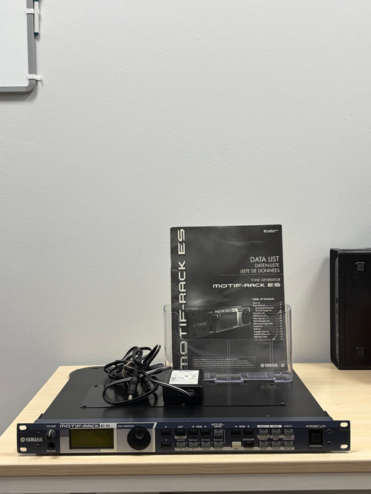 YAMAHA MOTIF-RACK ES Tone Generator Synthesizer Module