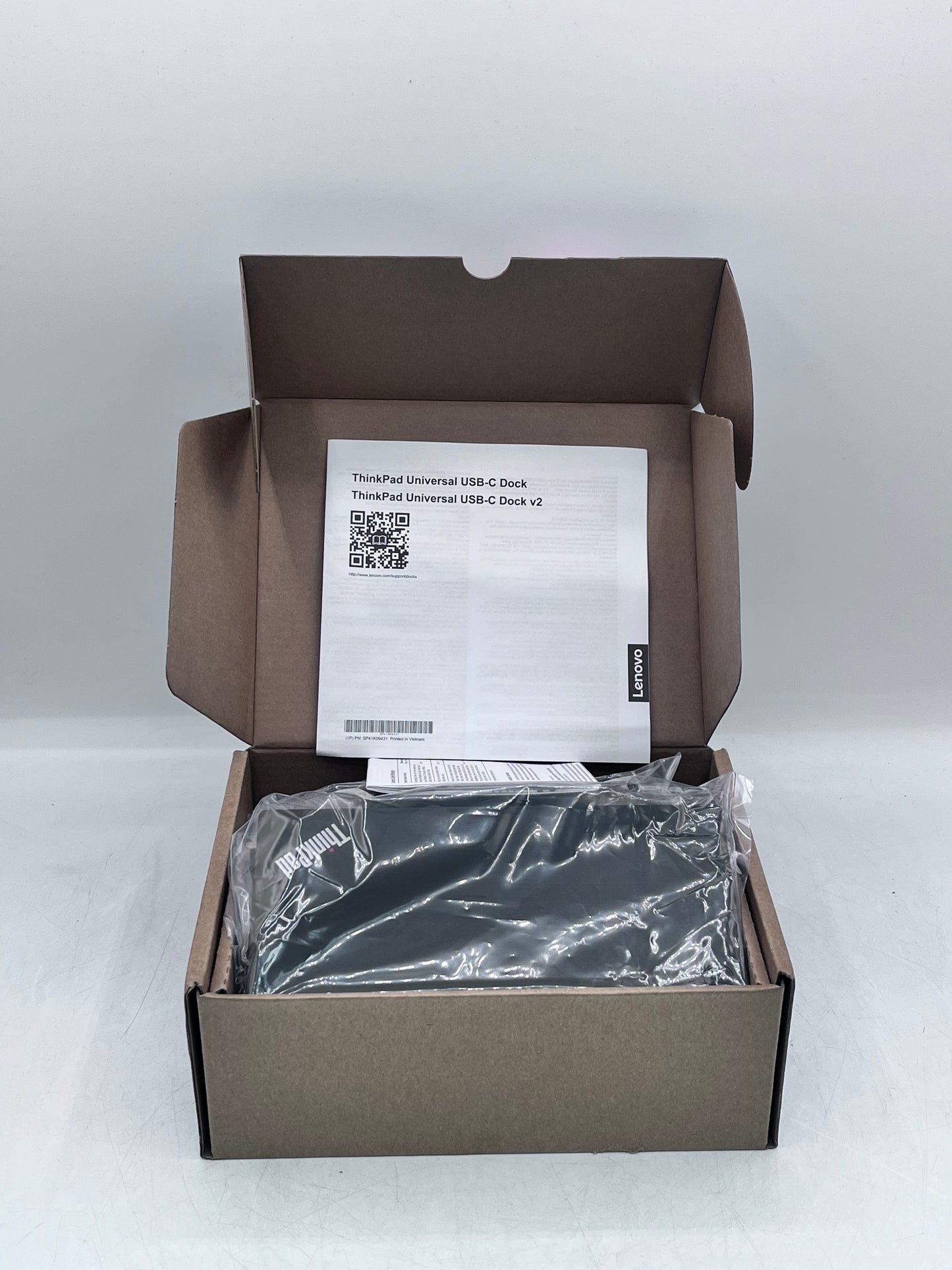 LENOVO Thinkpad Universal USB- C (LDA-KP) - Black - New Open Box