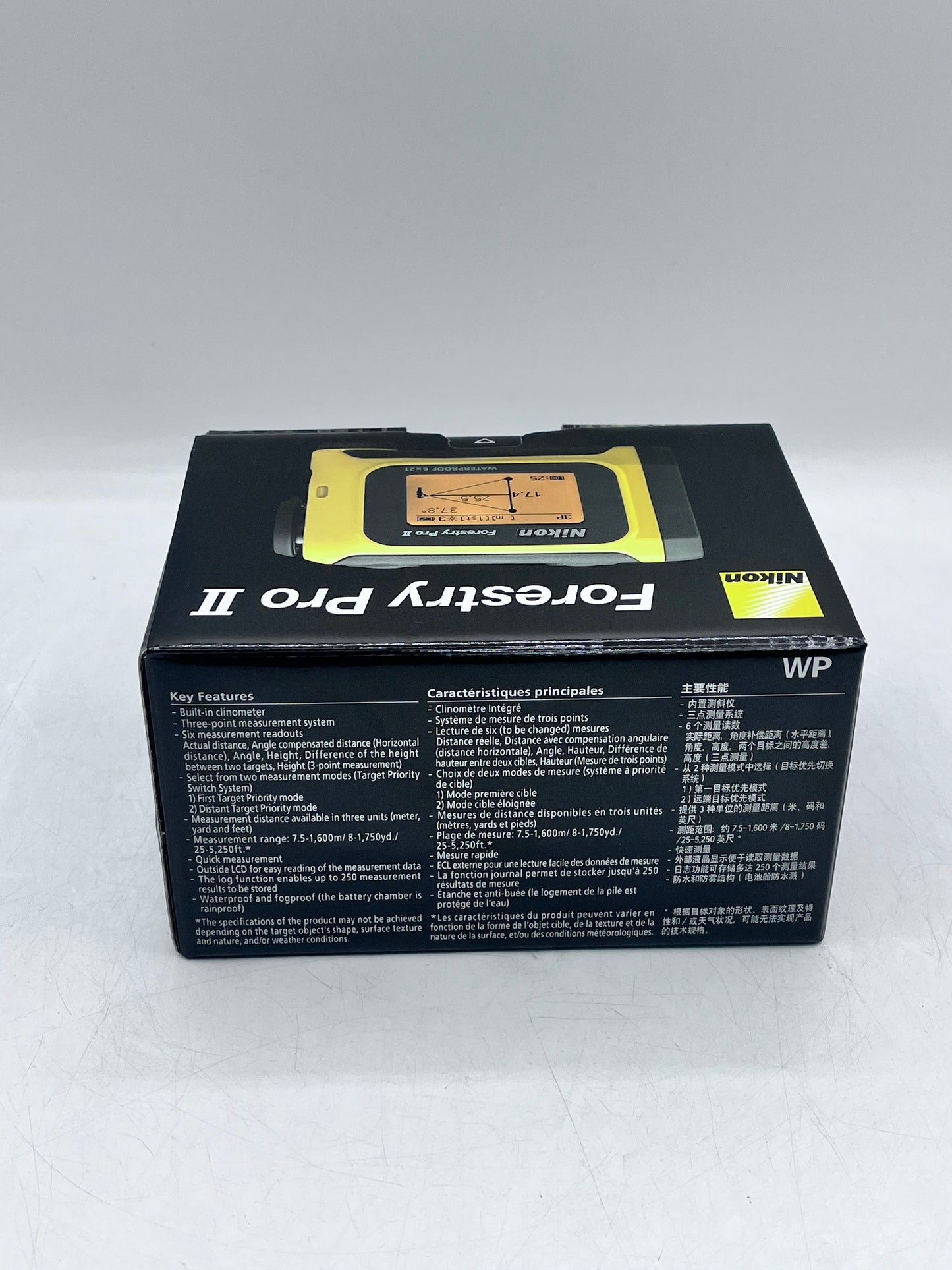 Nikon Forestry Pro II Laser Rangefinder Hypsometer 16703- New In Box, Black