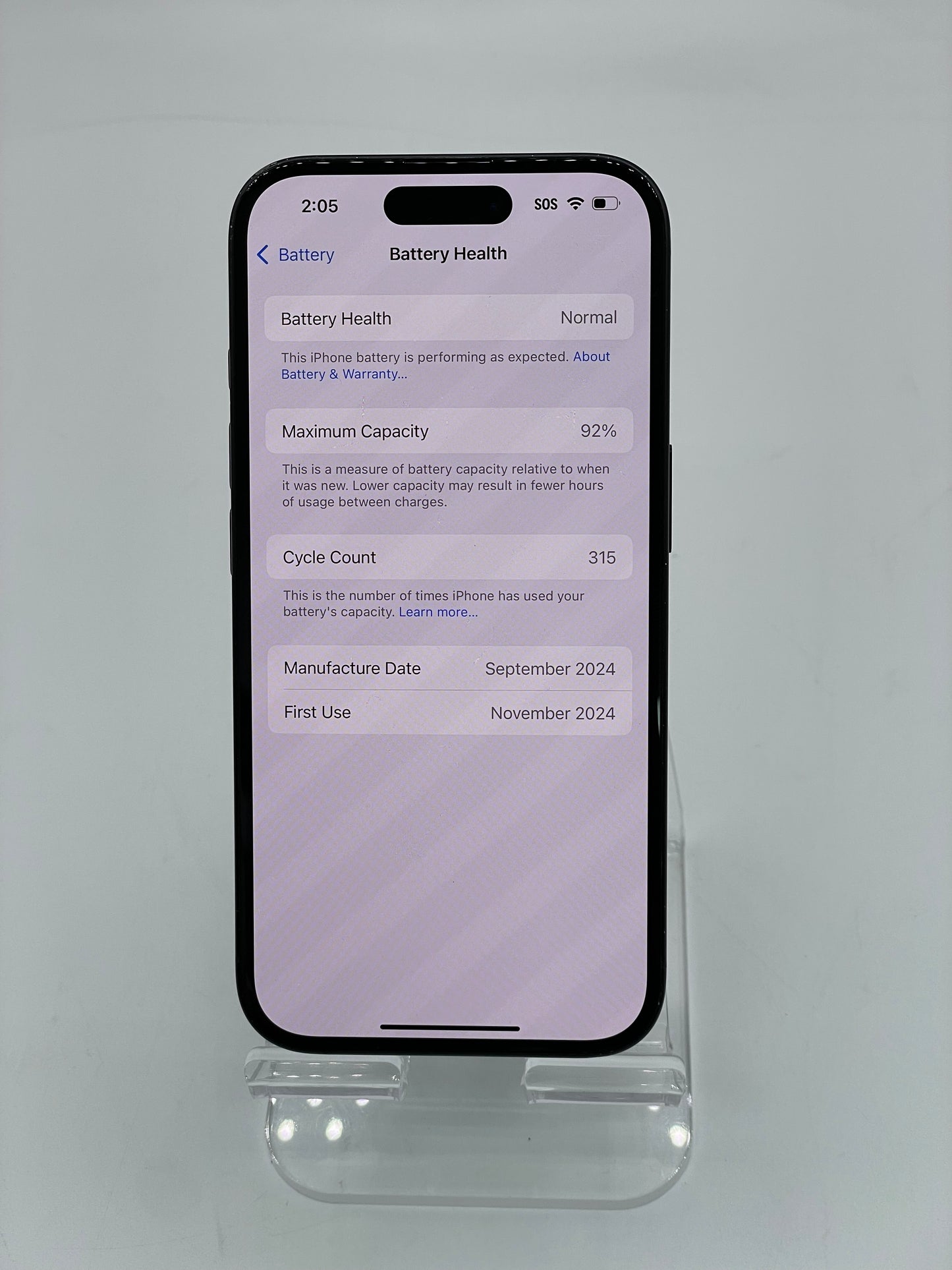 T-Mobile Only Apple iPhone 16 128GB - A3081 MYAX3LL/A READ