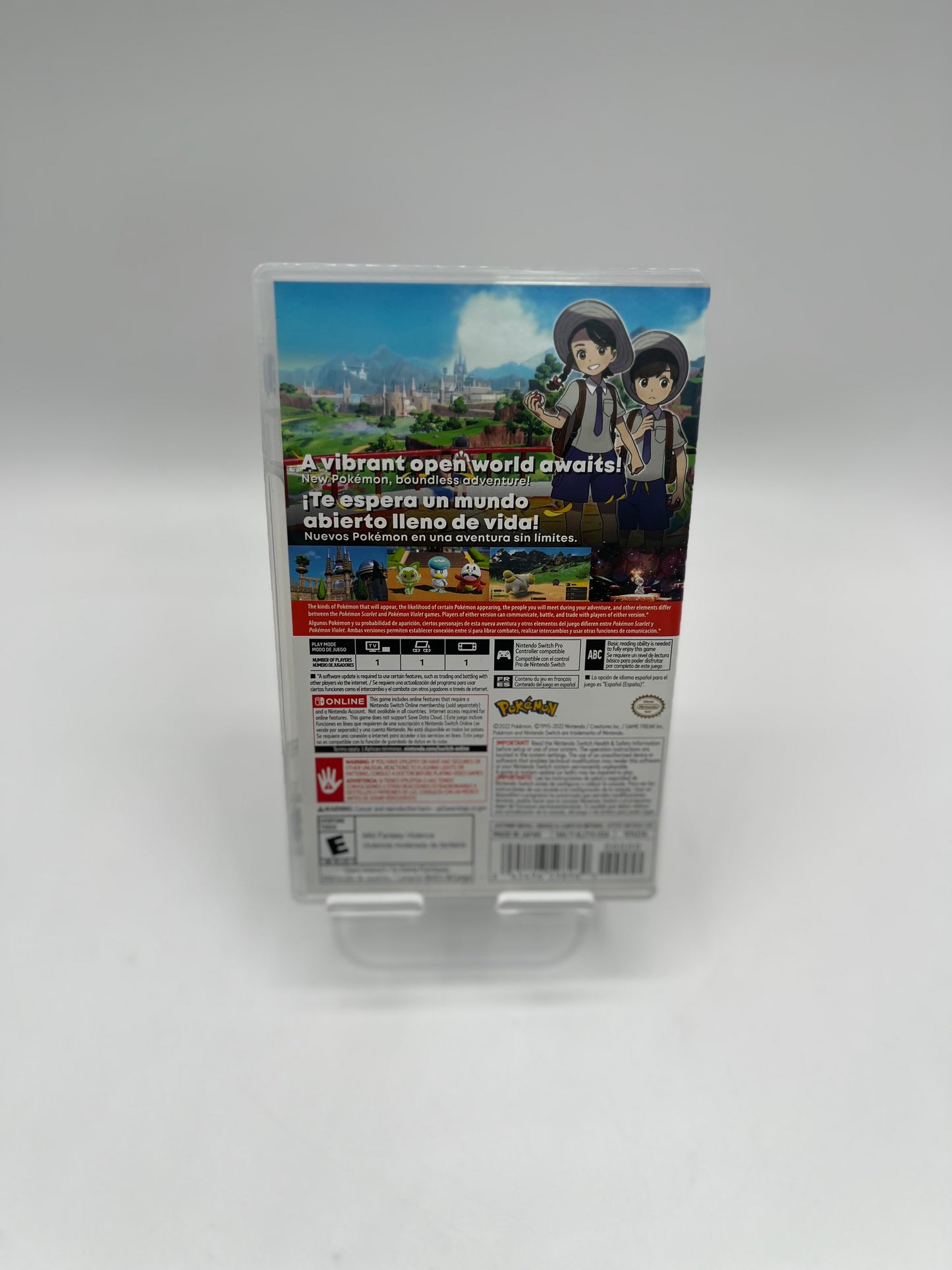 Nintendo Switch Pokemon Violet Video Game - Free Shipping!!!