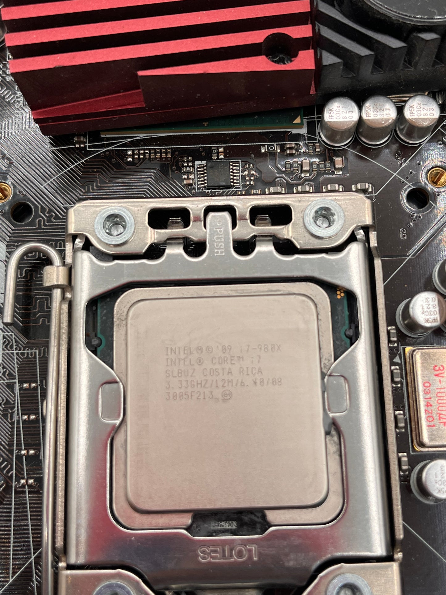 ASUS ROG Zenith Rampage III Extreme X399 LGA1366 Motherboard + Core i7 980X 3.33GHz