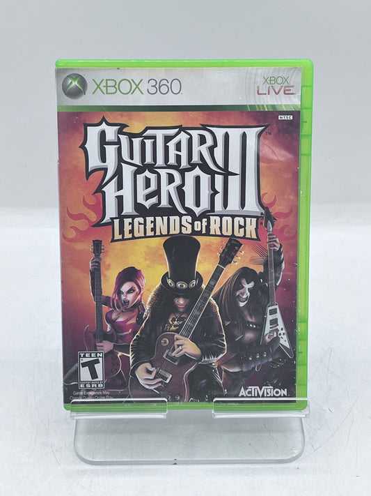 Guitar Hero III Legends of Rock - Xbox 360 Video Game - Free Shipping!