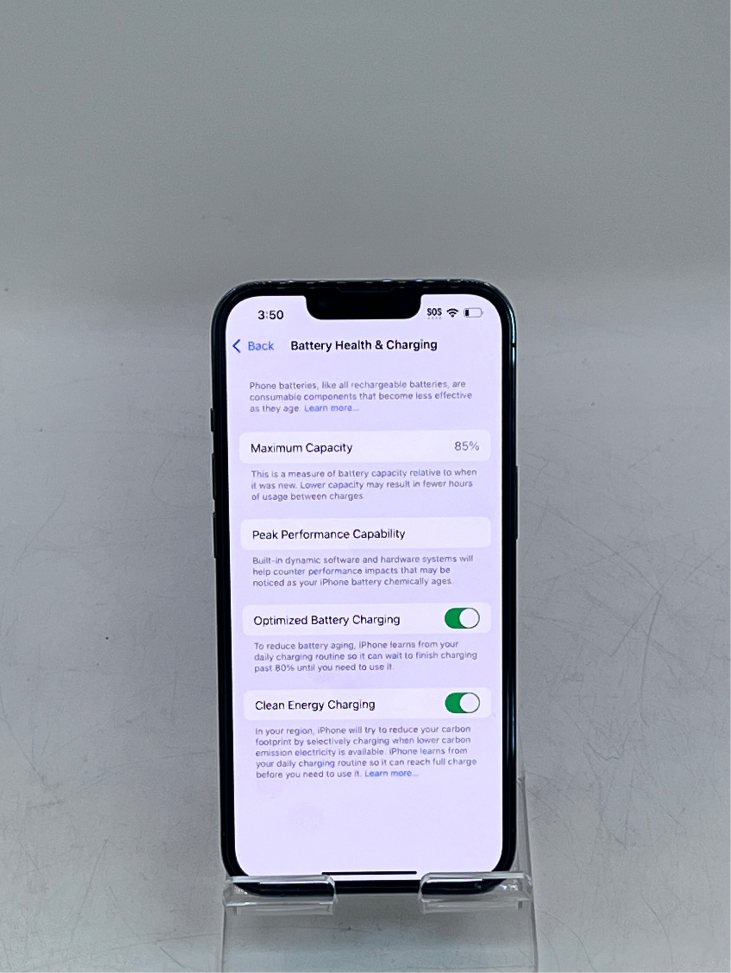 Apple iPhone 13 Pro - 128GB Unlocked - Blue - Clean IMEI - Battery Health 88%