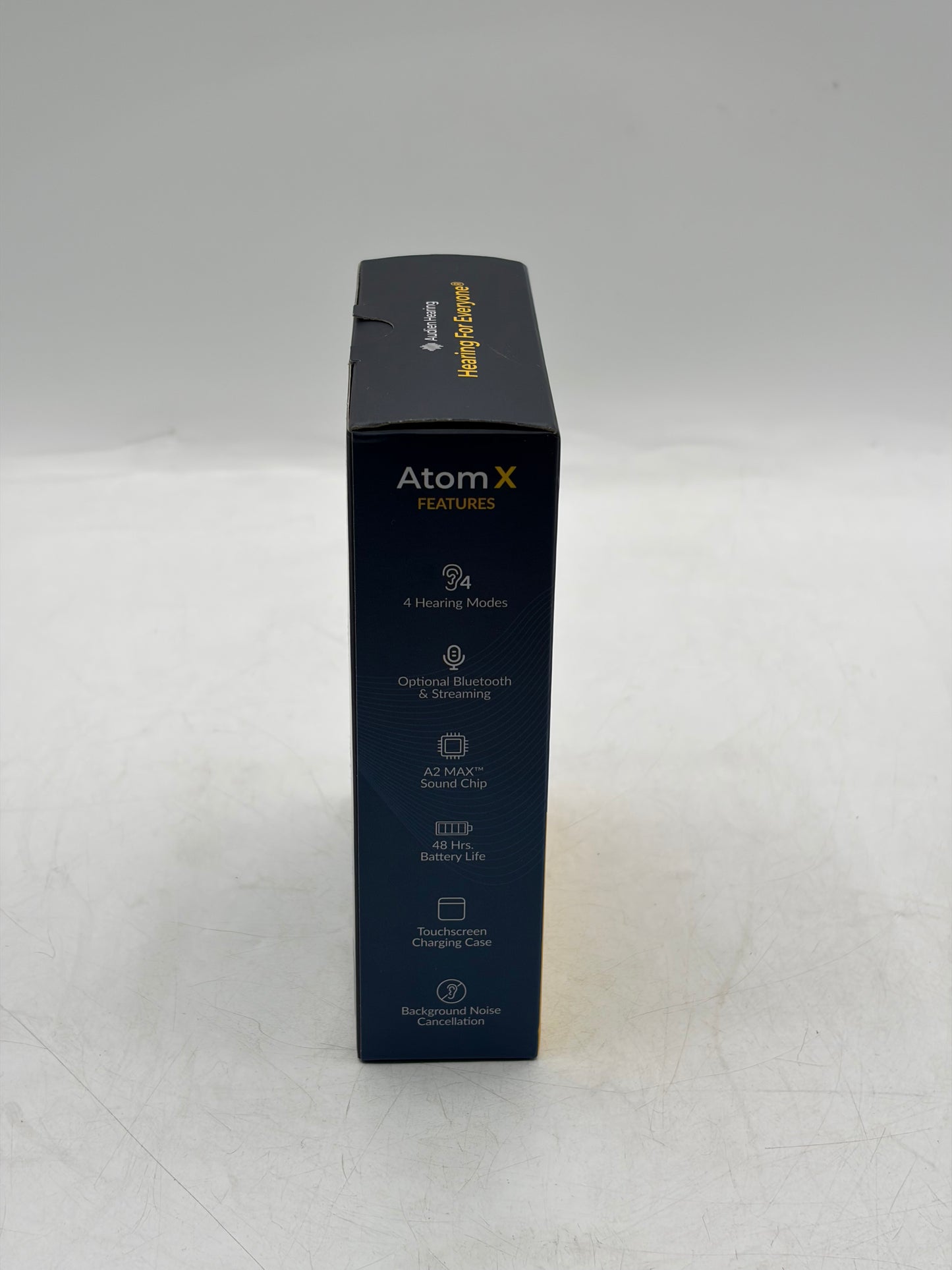 Audien Hearing ATOM X Wireless Rechargeable OTC Hearing Aids