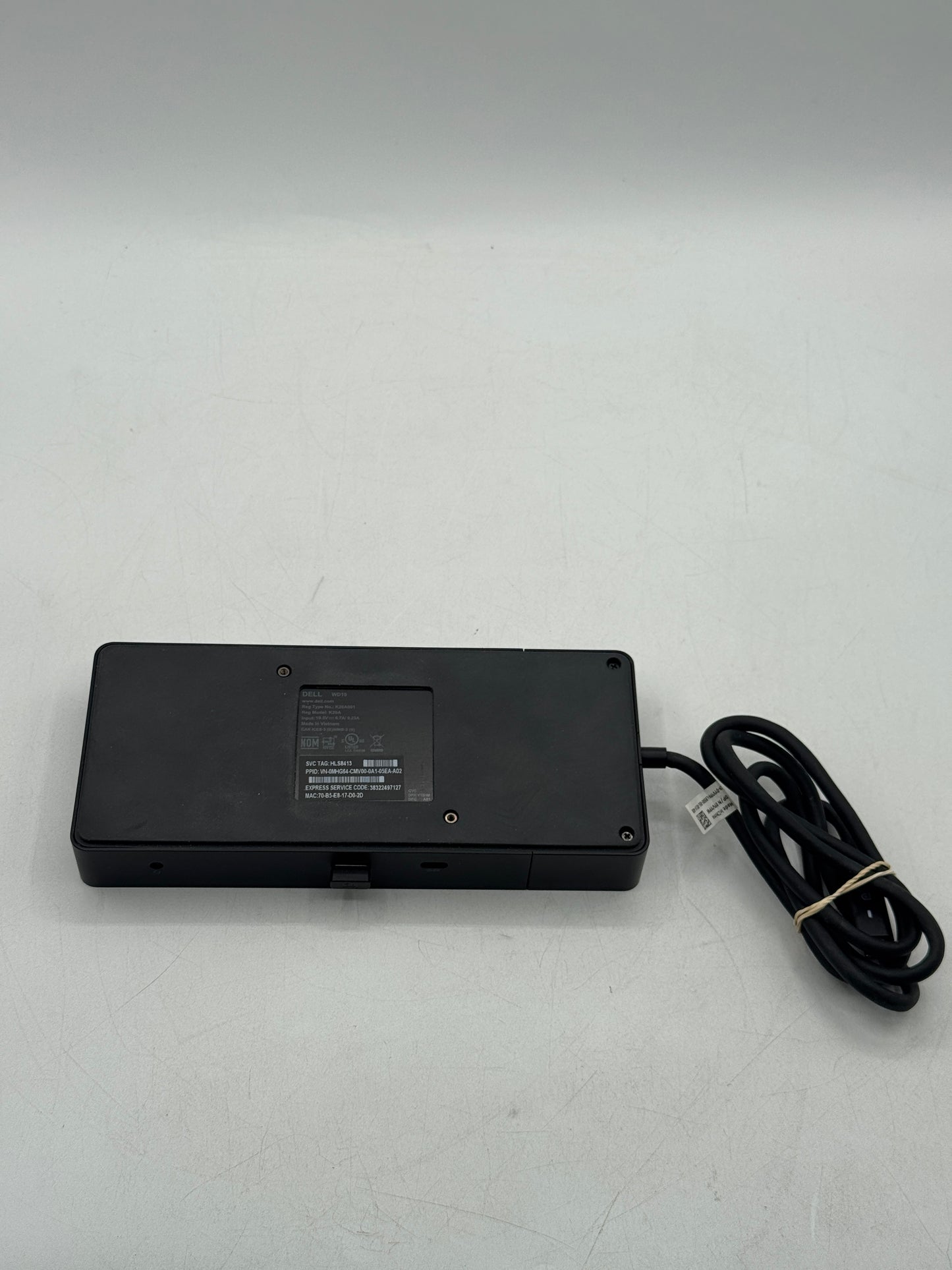 Dell WD19TB USB-C HDMI Thunderbolt 3 Laptop Docking Station Free Shipping