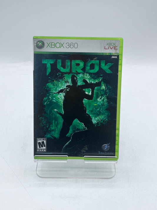 Xbox 360 Turok Video Game Free Shipping!