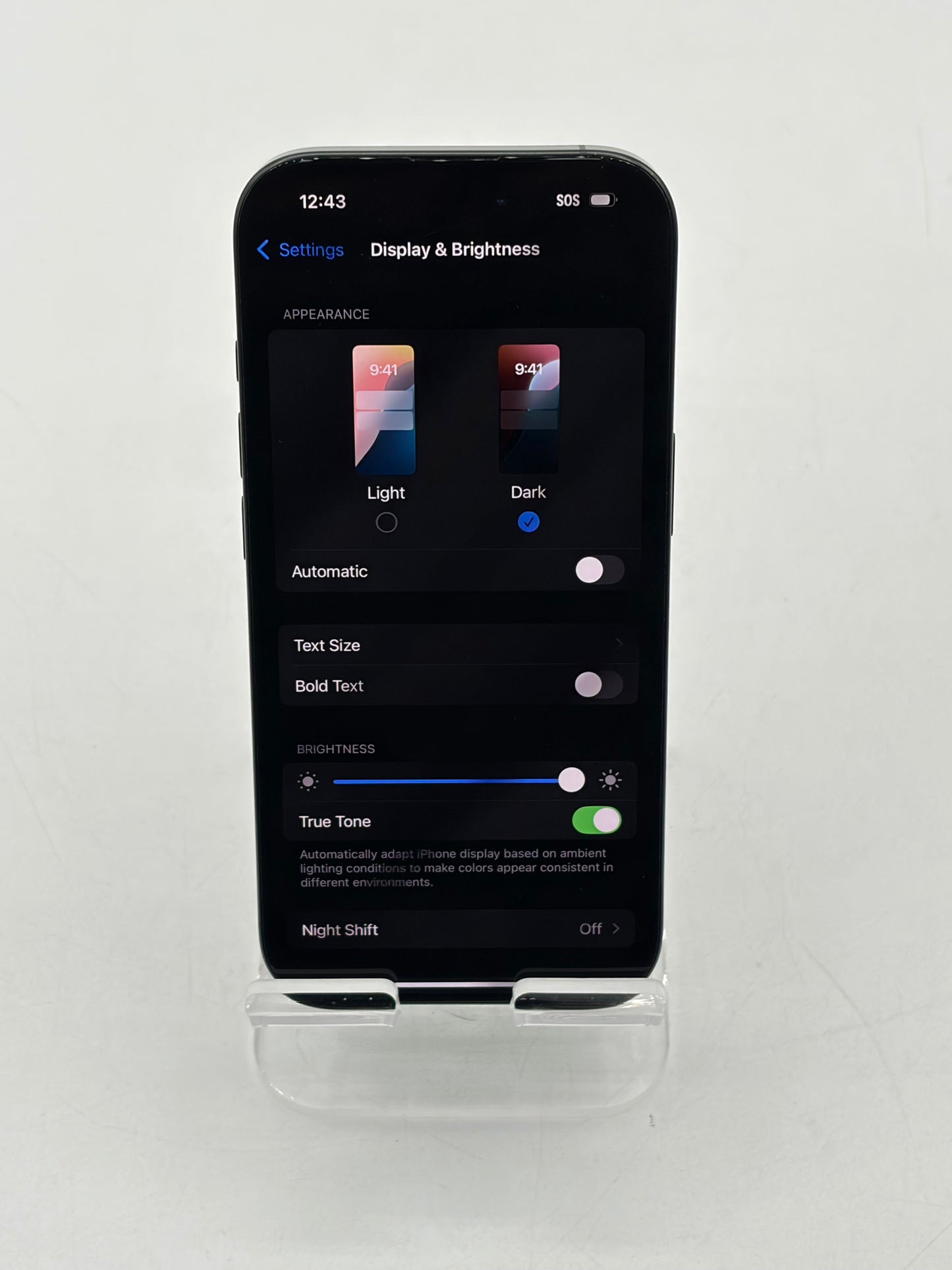 Unlocked Apple iPhone 16 Pro 6.1" 256GB A3083 MYMG3LL/A Black 89% Battery Health
