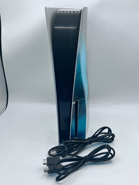 Sony PlayStation 5 Disc Edition 825GB CFI-1215B w/Cords Tested Free Shipping