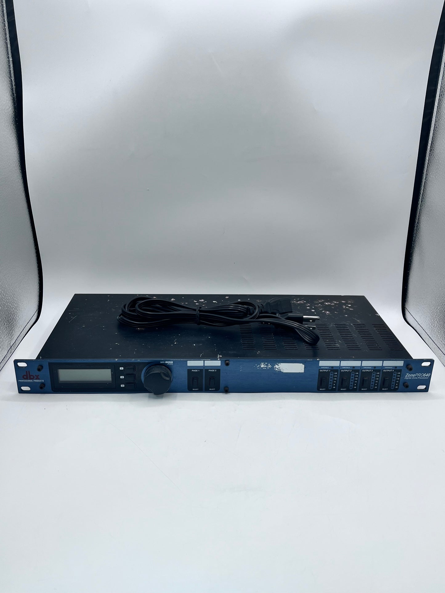 DBX Professional Zone Pro 640M Digital Zone Processor w/Cable Tested Free Shipping