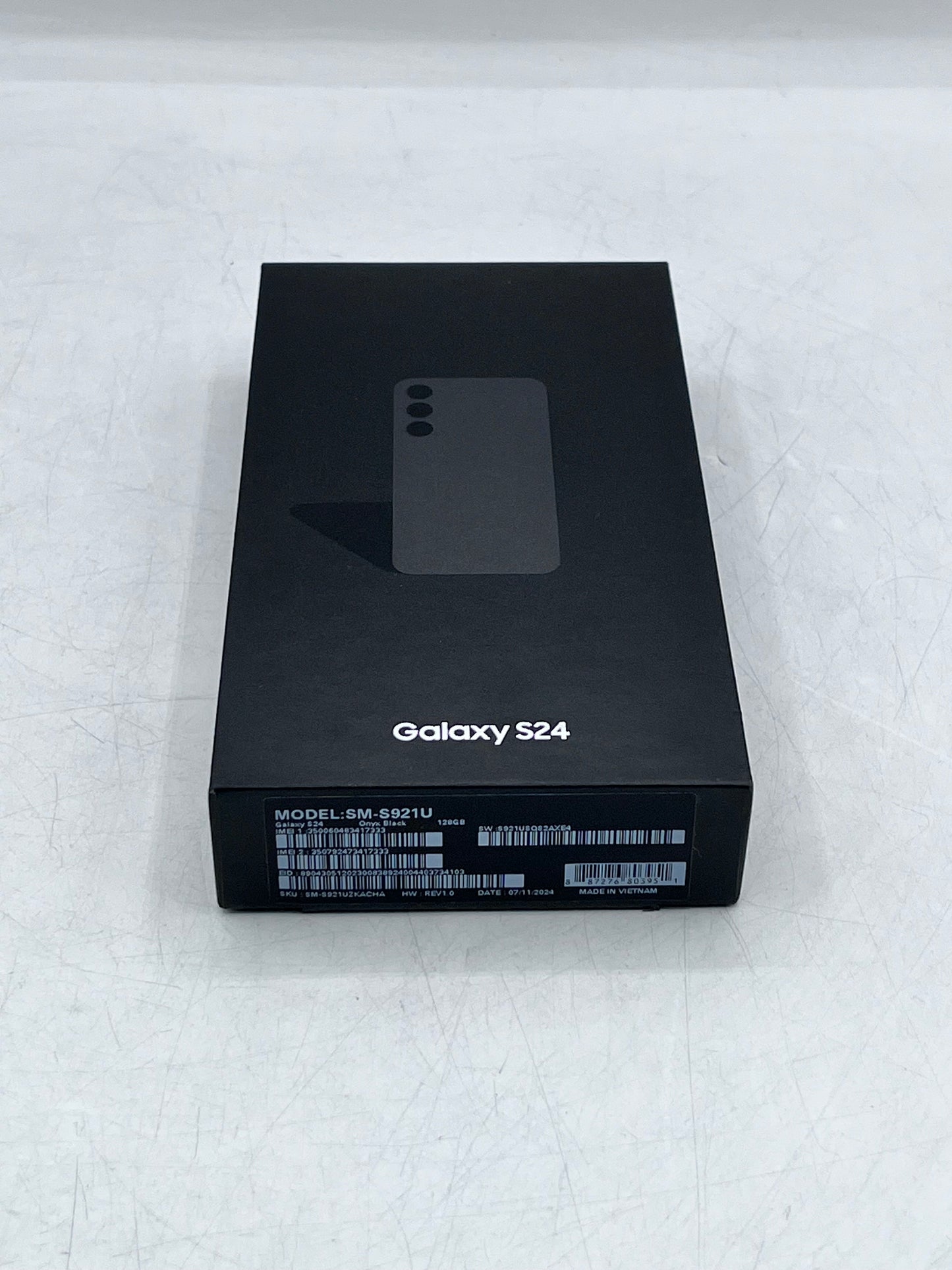 SAMSUNG GALAXY S24 128GB SM-S921U1 - Locked to Spectrum - Onyx Black - New Open Box