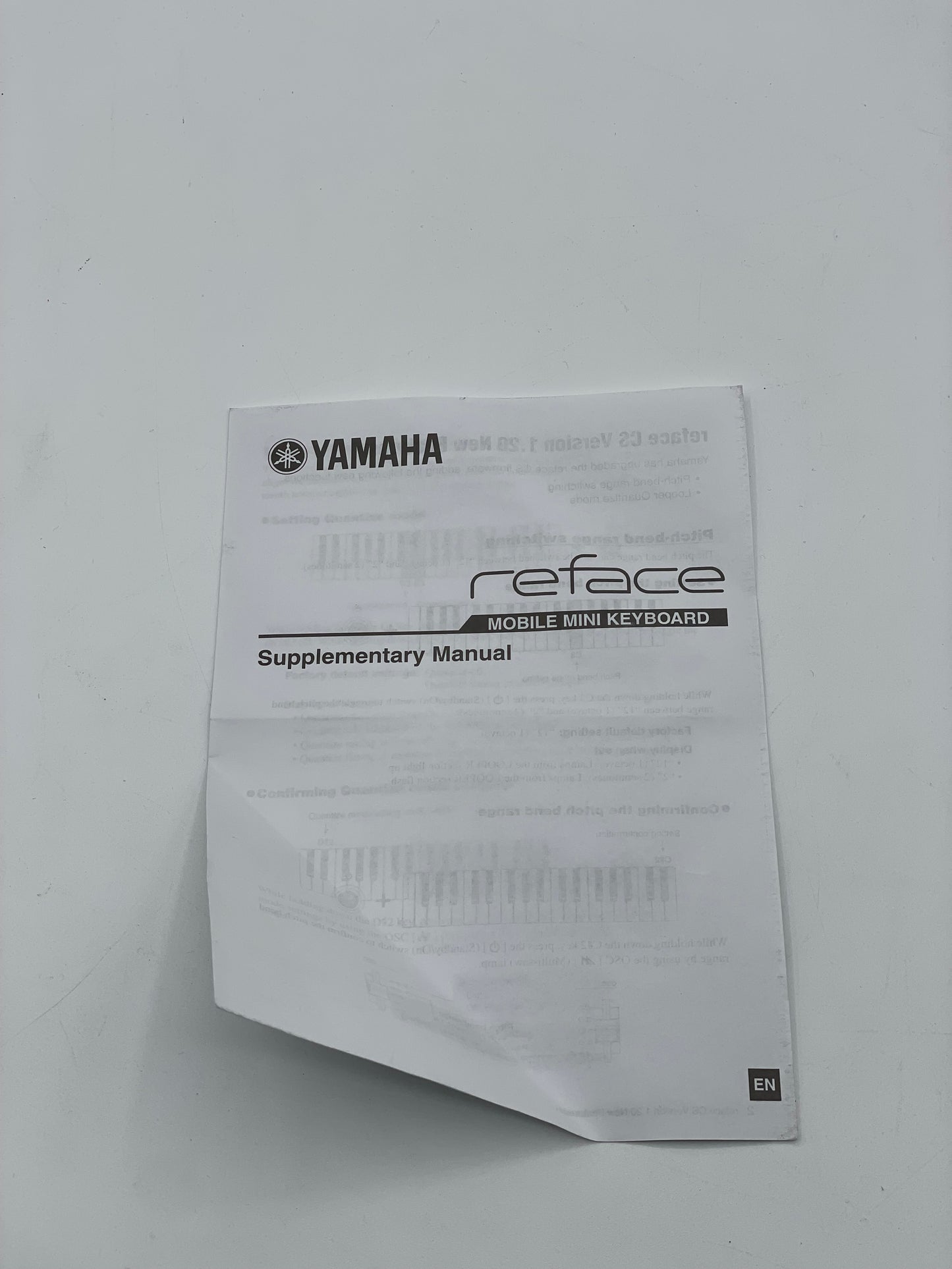 YAMAHA Reface YC 37 Keys Keyboard Organ Combo Synthesizer w Built-in Effects READ