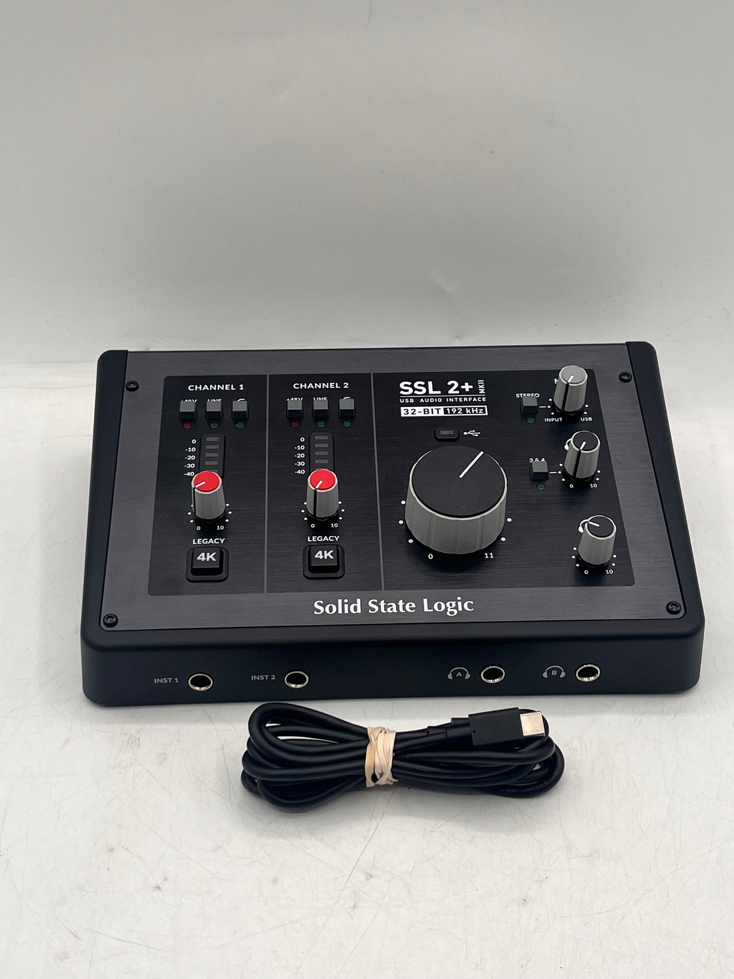 AIYAMA Solid State Logic SSL 2+ USB Audio Interface 2-In/4-Out 24-Bit/192kHz