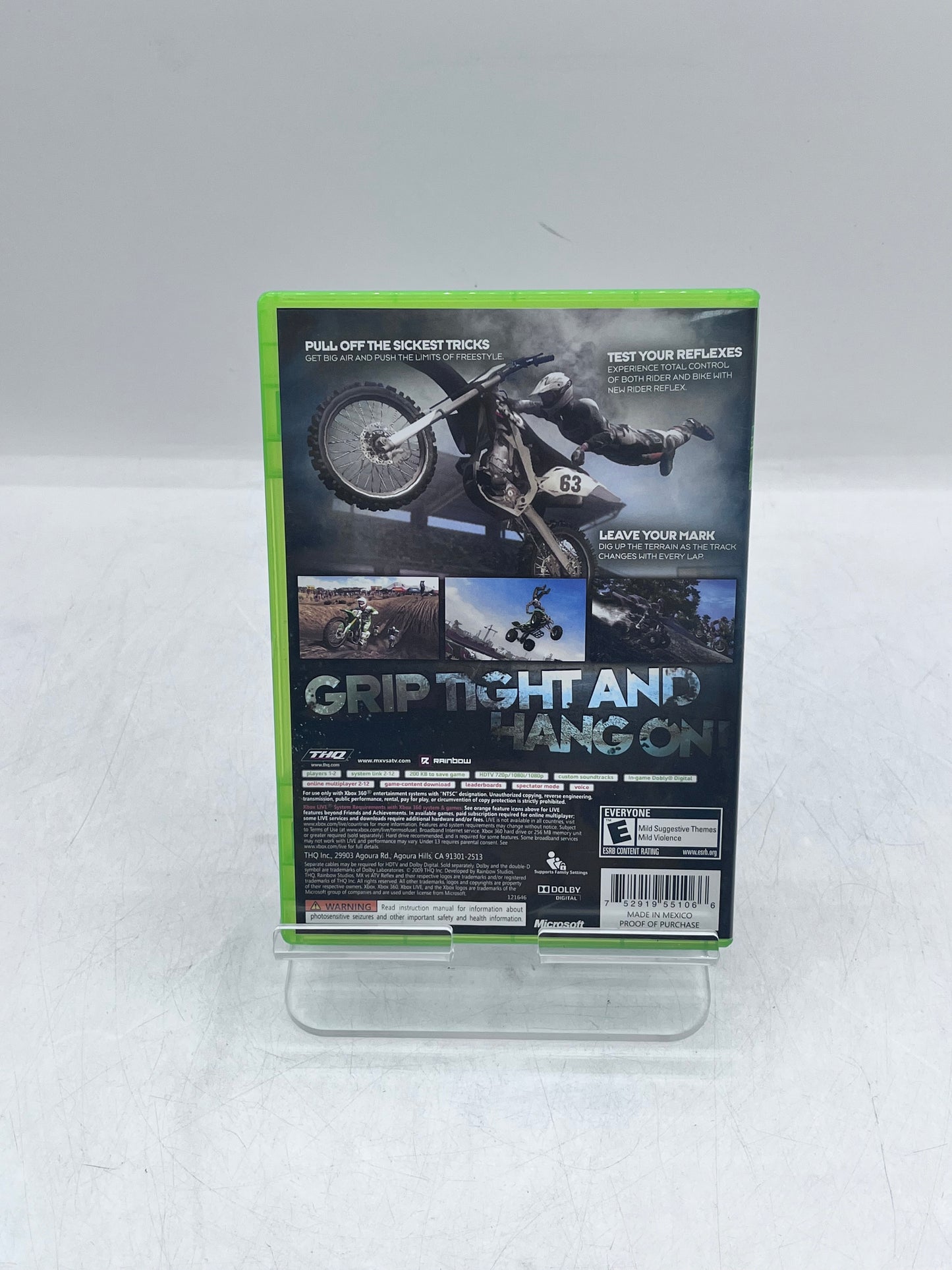 MX vs. ATV Reflex Xbox 360 Video Game