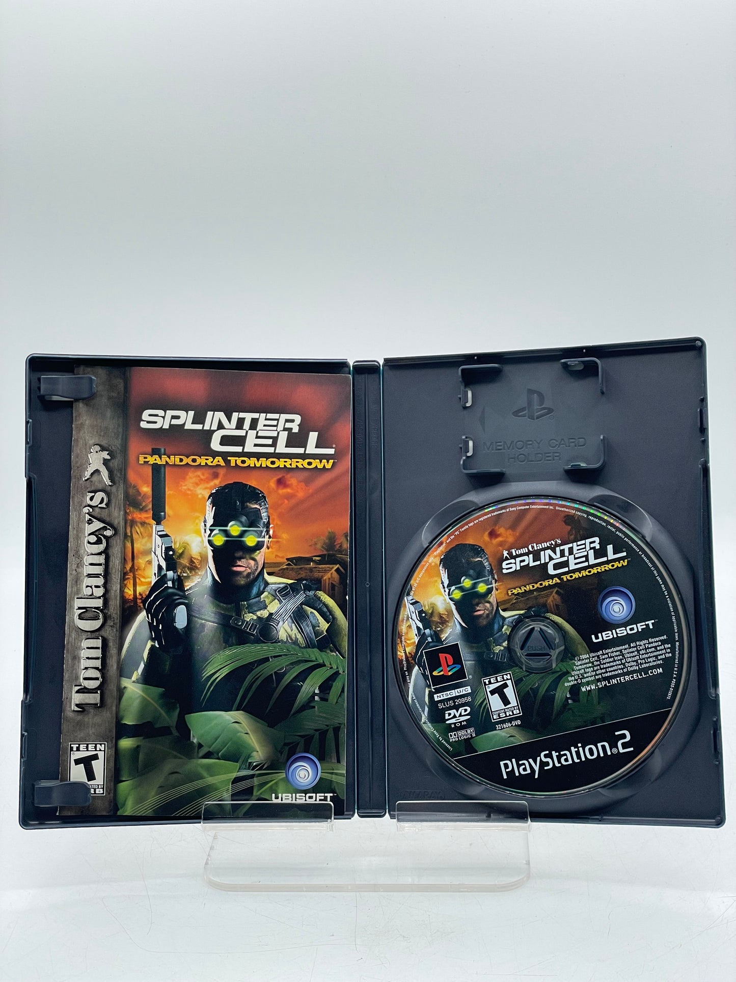 Splinter Cell: Pandora Tomorrow - Sony PlayStation 2 PS2 Video Game