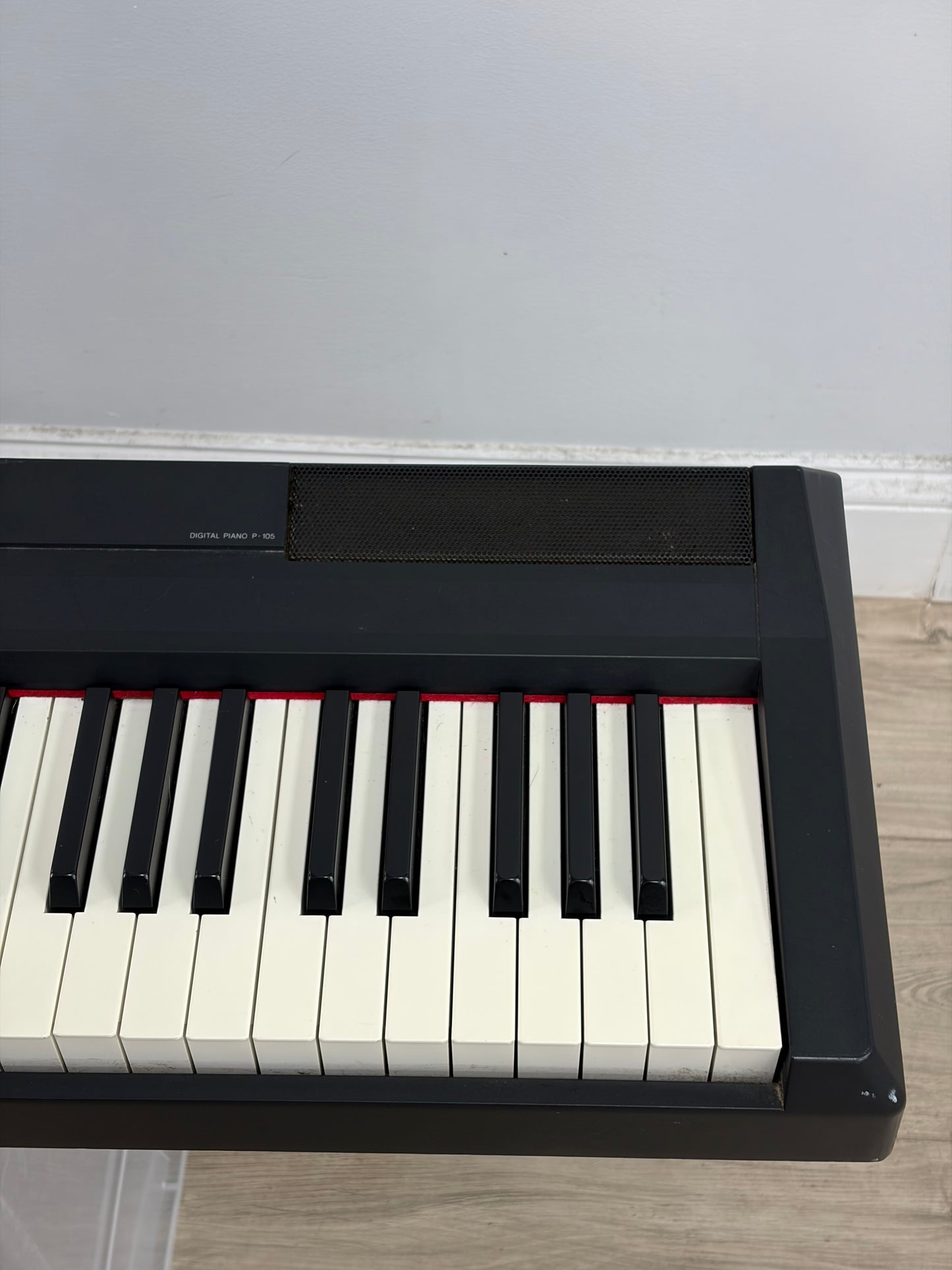 Yamaha P-105 88-Key Digital Piano w/ Power Supply Tested Free Shipping