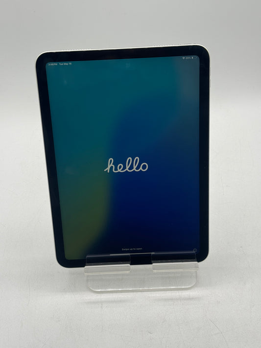 Apple iPad 10th Gen A2696  64GB Wi-Fi Only Silver Free Shipping READ