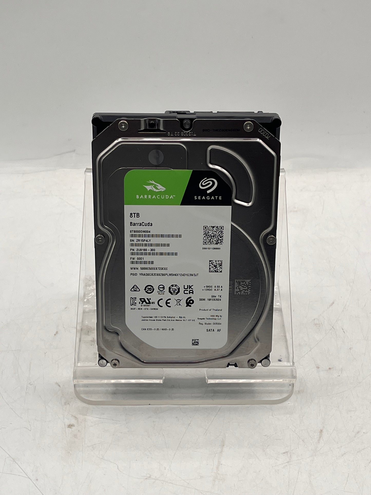 Seagate 3.5" Barracuda Compute 8TB SATA III 6Gbps HDD ST8000DM004