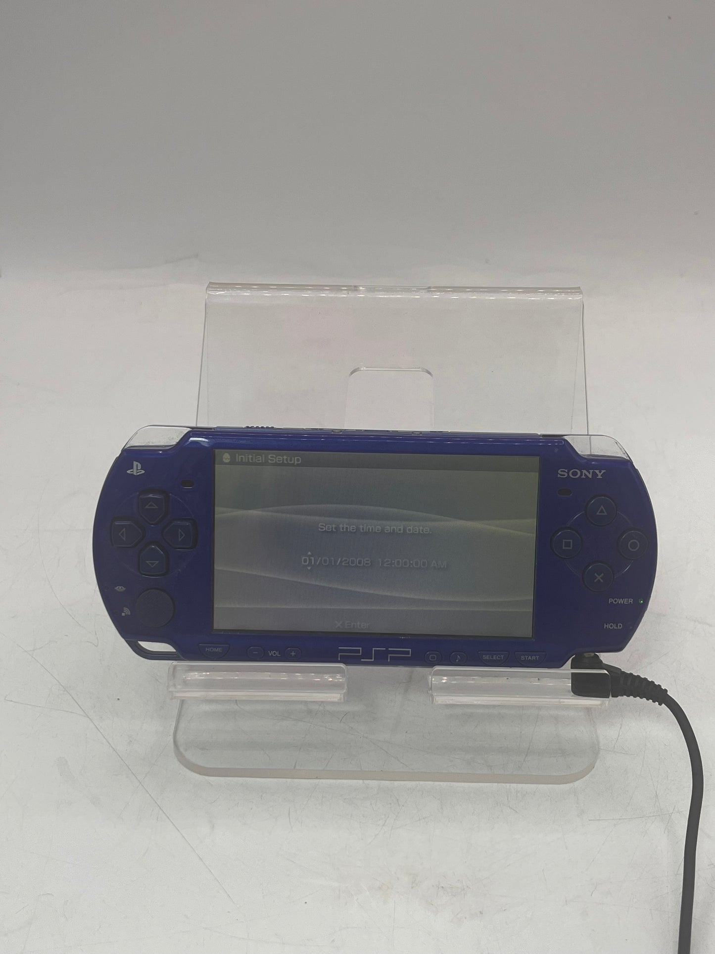 Sony PSP PSP-2001 Video Game System Blue
