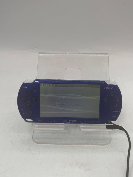 Sony PSP PSP-2001 Video Game System Blue